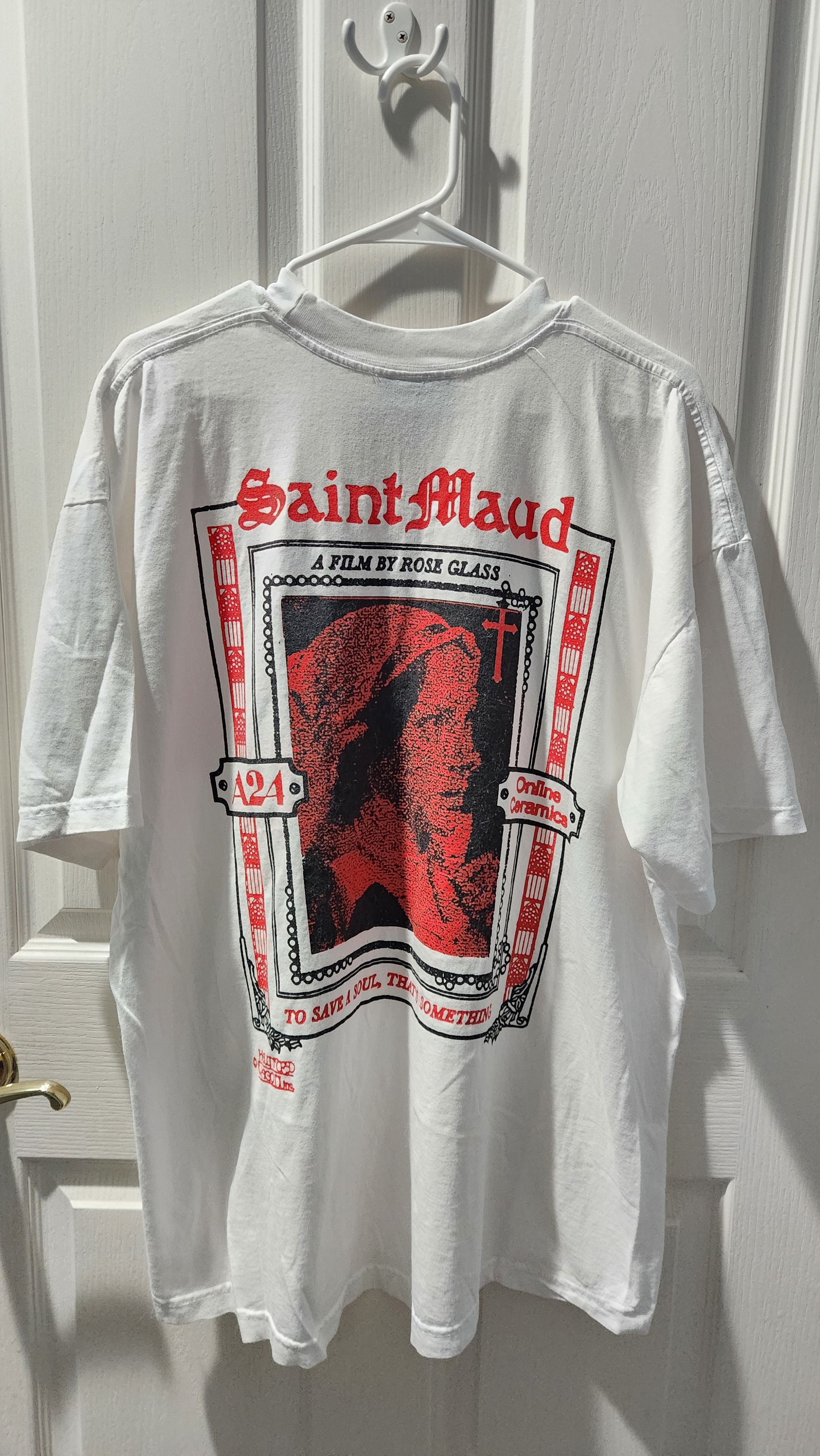 A24 × Online Ceramics Online Ceramics x A24 Saint Maud Tee Size US XL / EU 56 / 4 - 2 Thumbnail