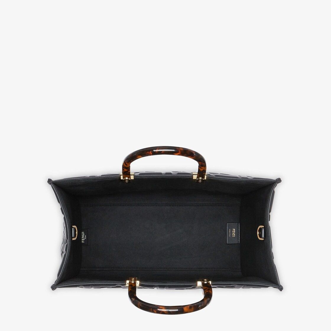 Fendi o1s1wg111025 Size: OS / Sunshine Medium Bag in Black Size ONE SIZE - 4 Thumbnail