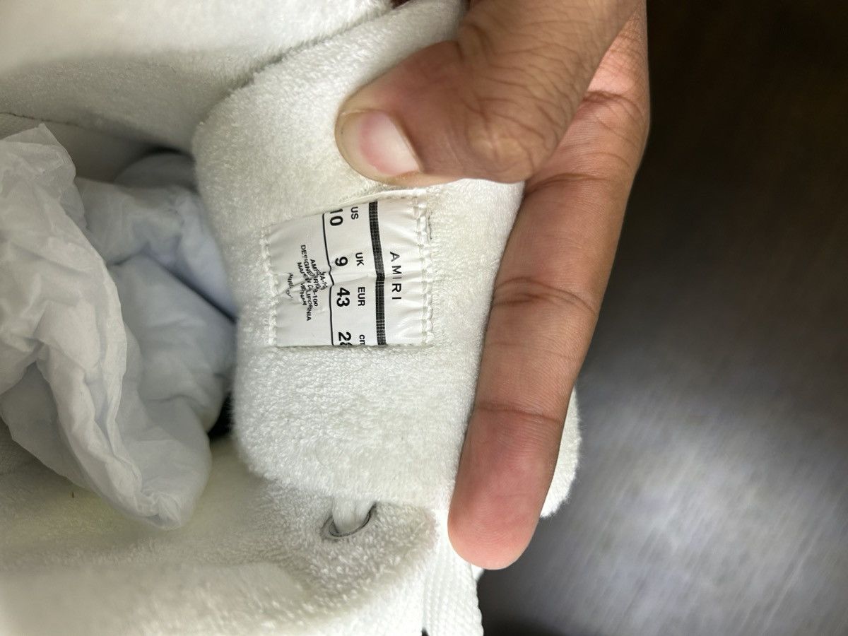 Amiri Amiri MA-1 Silk White Size US 10 / EU 43 - 3 Thumbnail