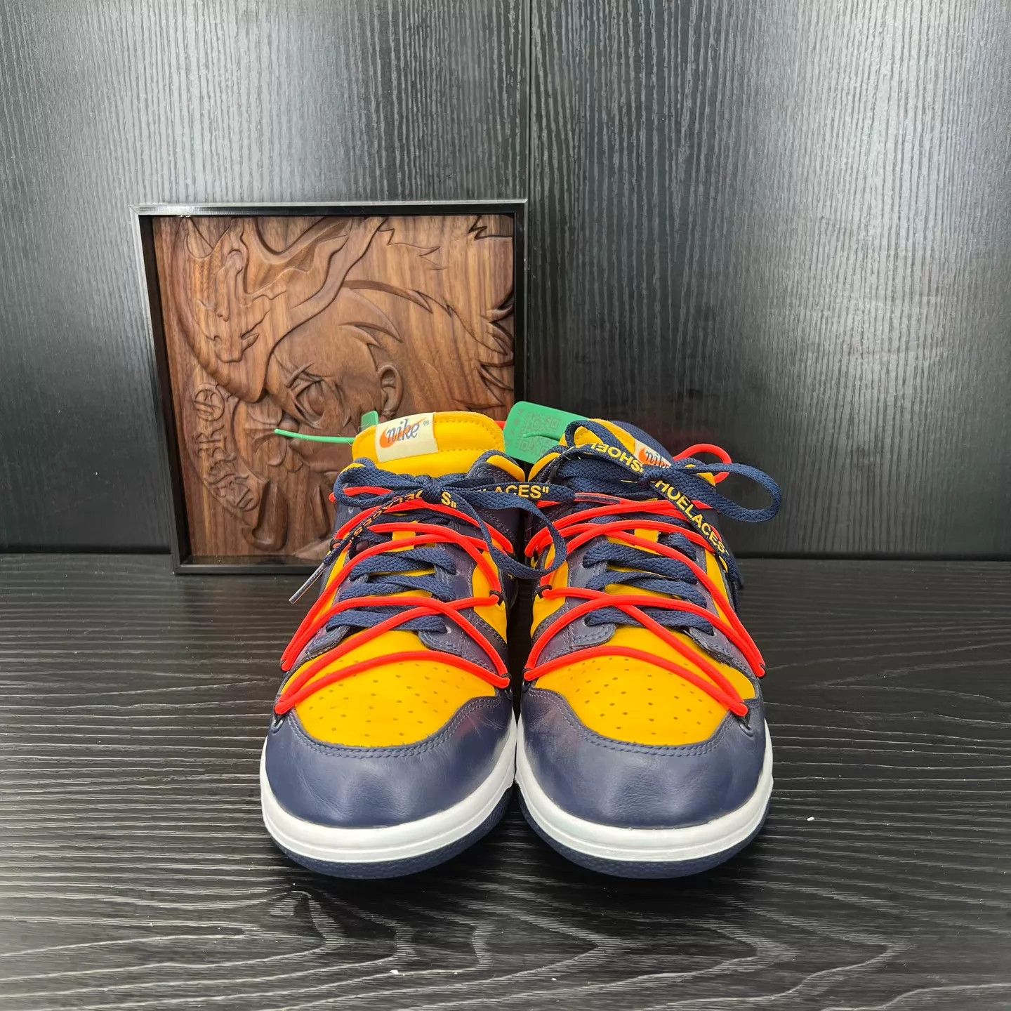 Nike Nike OW Dunk Obsidian Size 42 Size US 9 / EU 42 - 4 Thumbnail