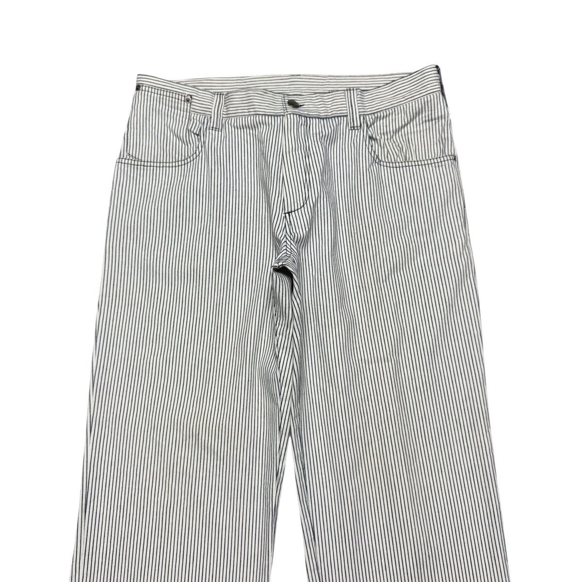 Vintage Vintage CAPPELLINI Denim Hickory Carpenter Pants Size US 34 / EU 50 - 3 Thumbnail