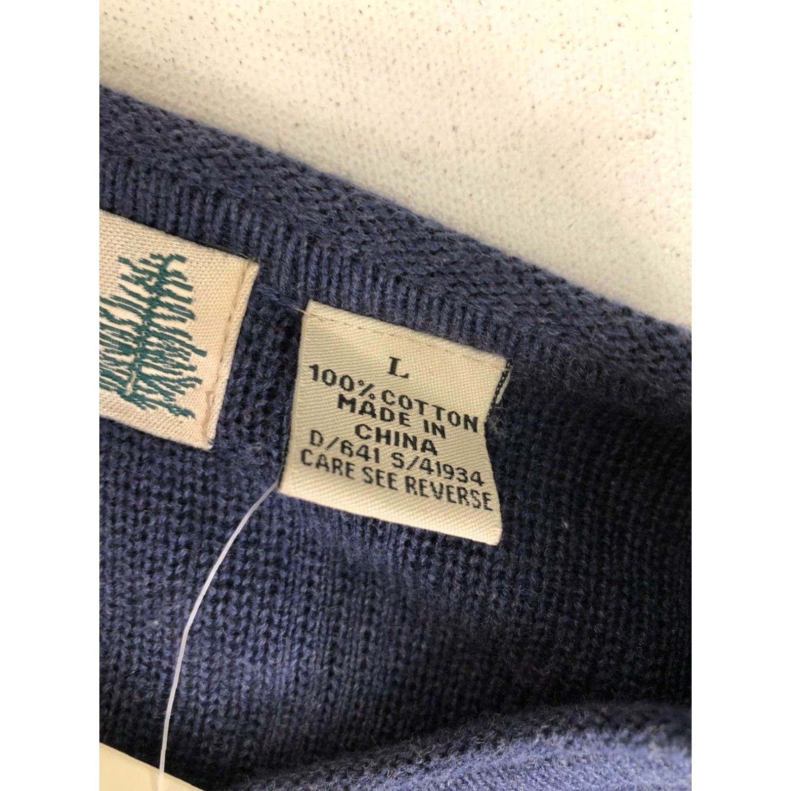 Vintage FIELDMASTER Sweater - Blue Heather Mens L Size Lg Pullover Shirt? Size US L / EU 52-54 / 3 - 6 Thumbnail