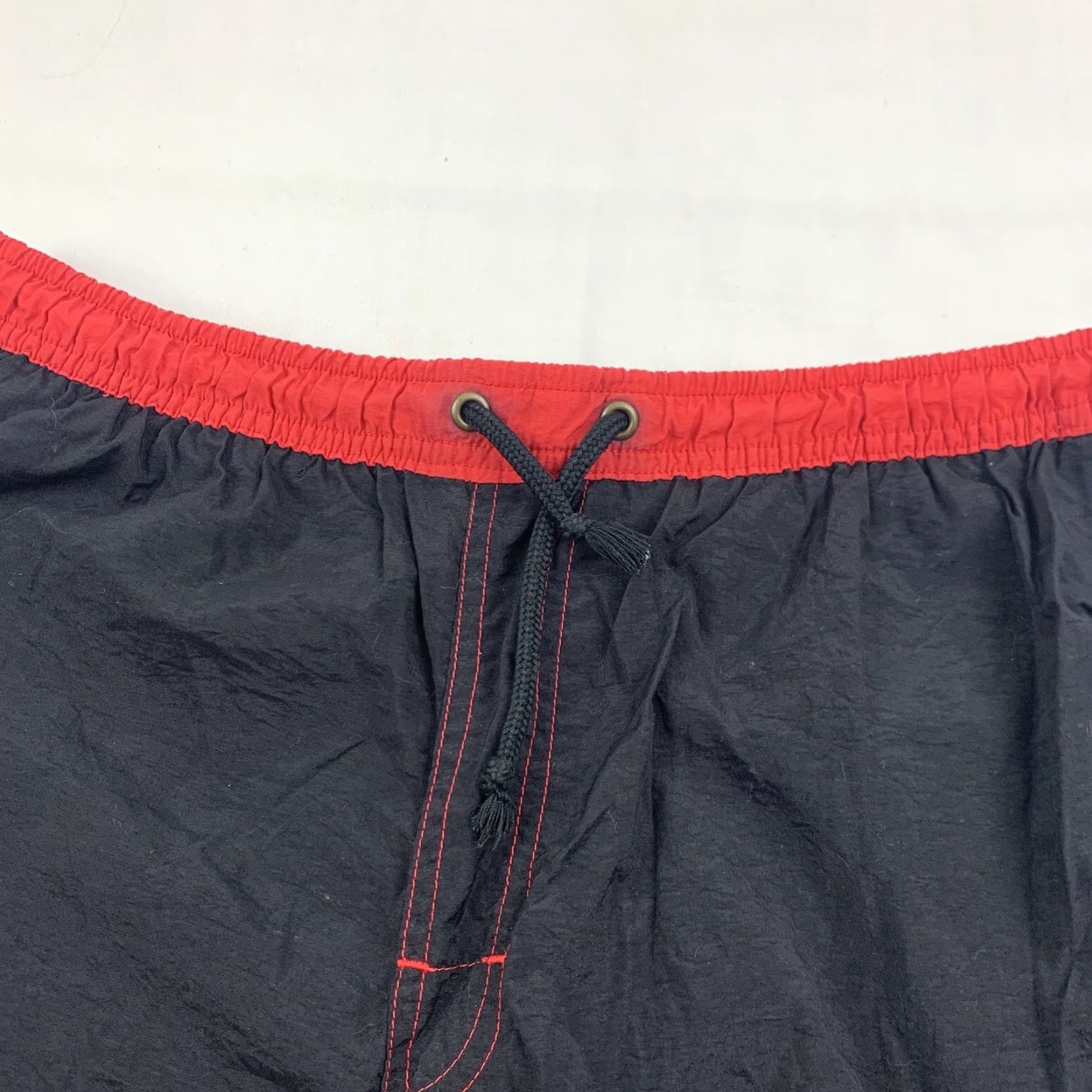 Vintage Vintage Duck Head Swim Trunks Adult Medium Black Shorts Swimsuit Drawstring 90s Size US 31 - 4 Thumbnail