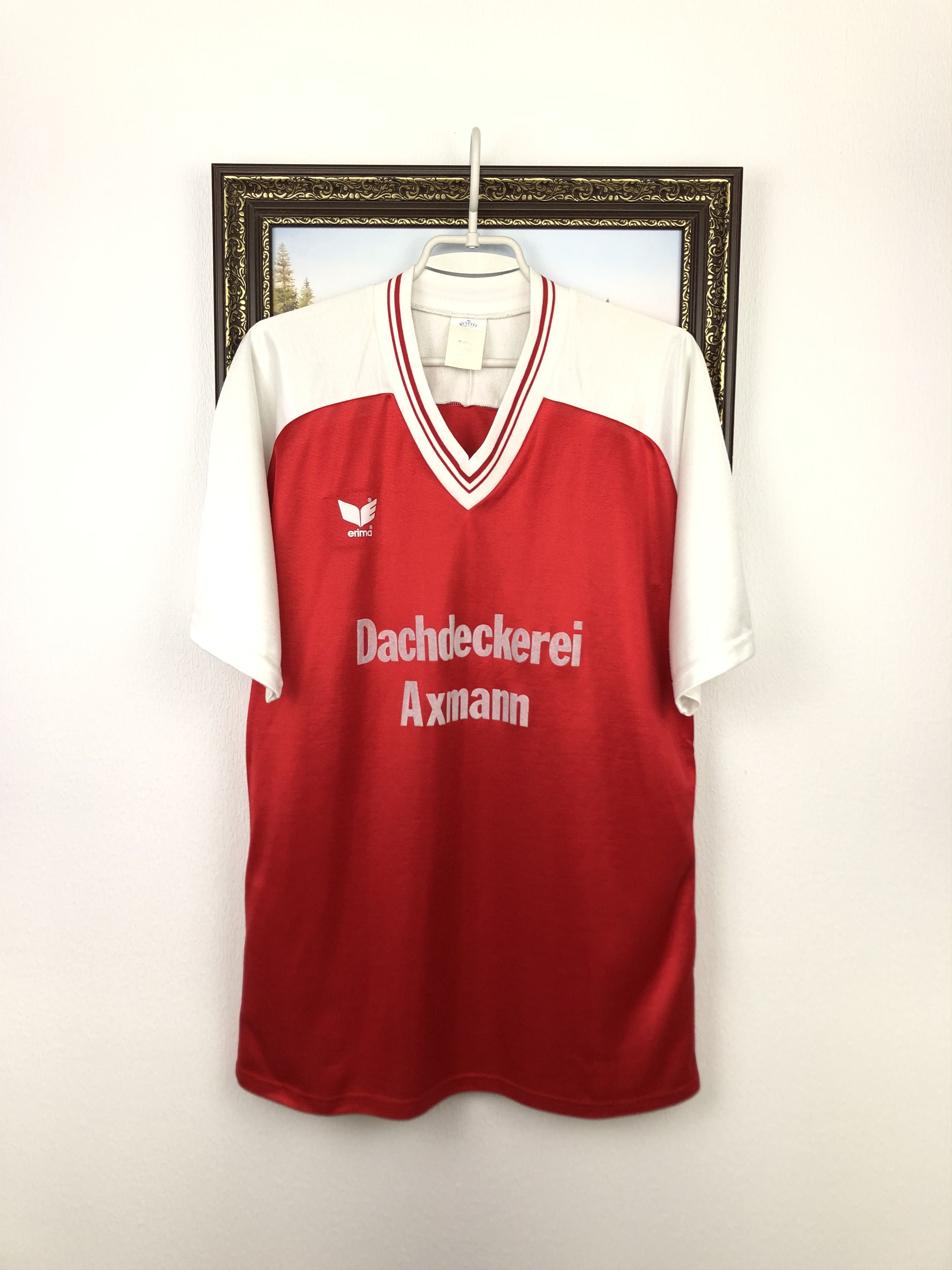Vintage Vintage SG Rot-Weiss Neuenhagen Football Shirt Soccer Jersey Size US L / EU 52-54 / 3 - 1 Thumbnail