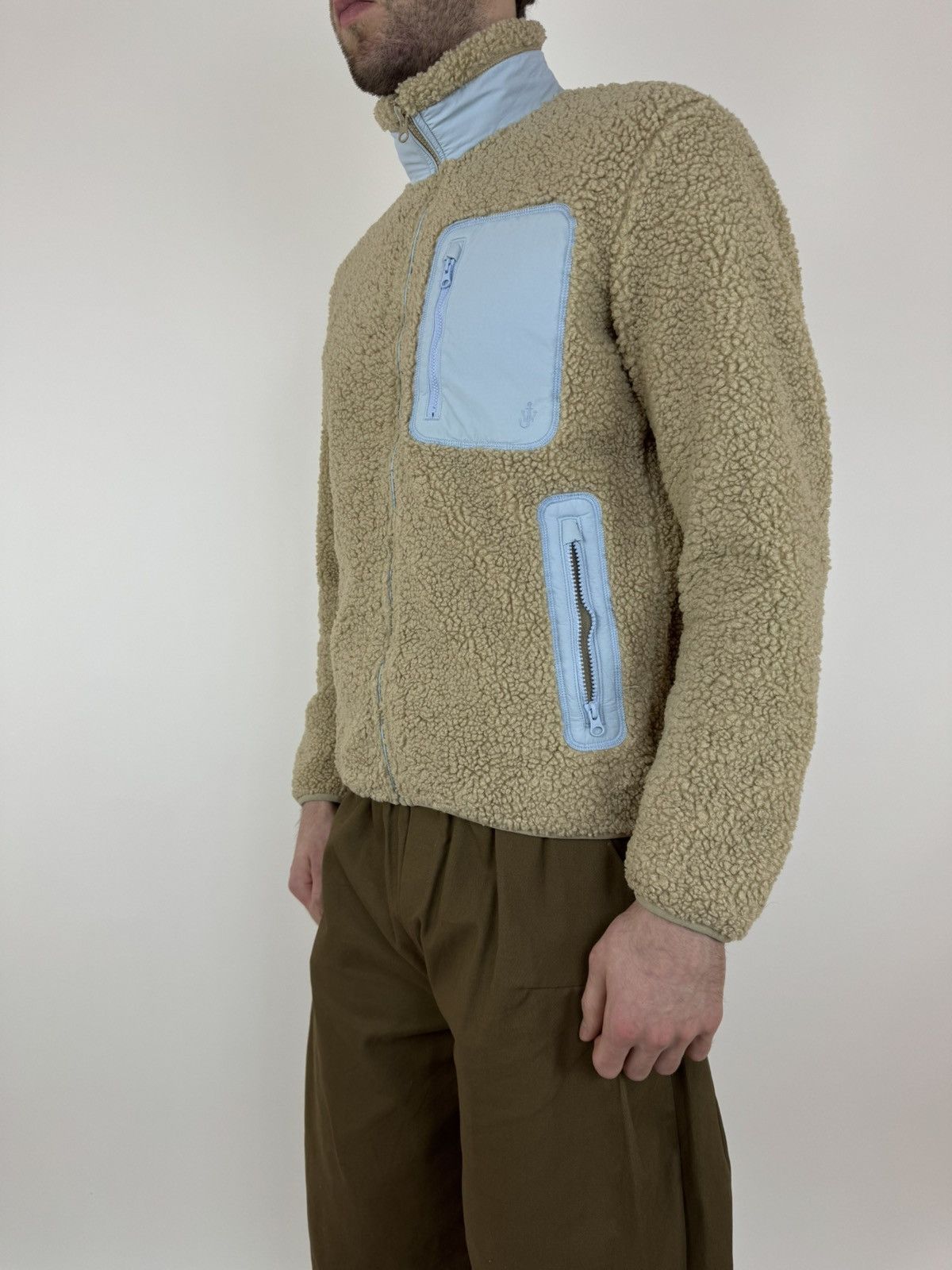 Uniqlo J.W. ANDERSON x UNIQLO Fleece Jacket Teddy Windstopper Mens Size US M / EU 48-50 / 2 - 4 Thumbnail