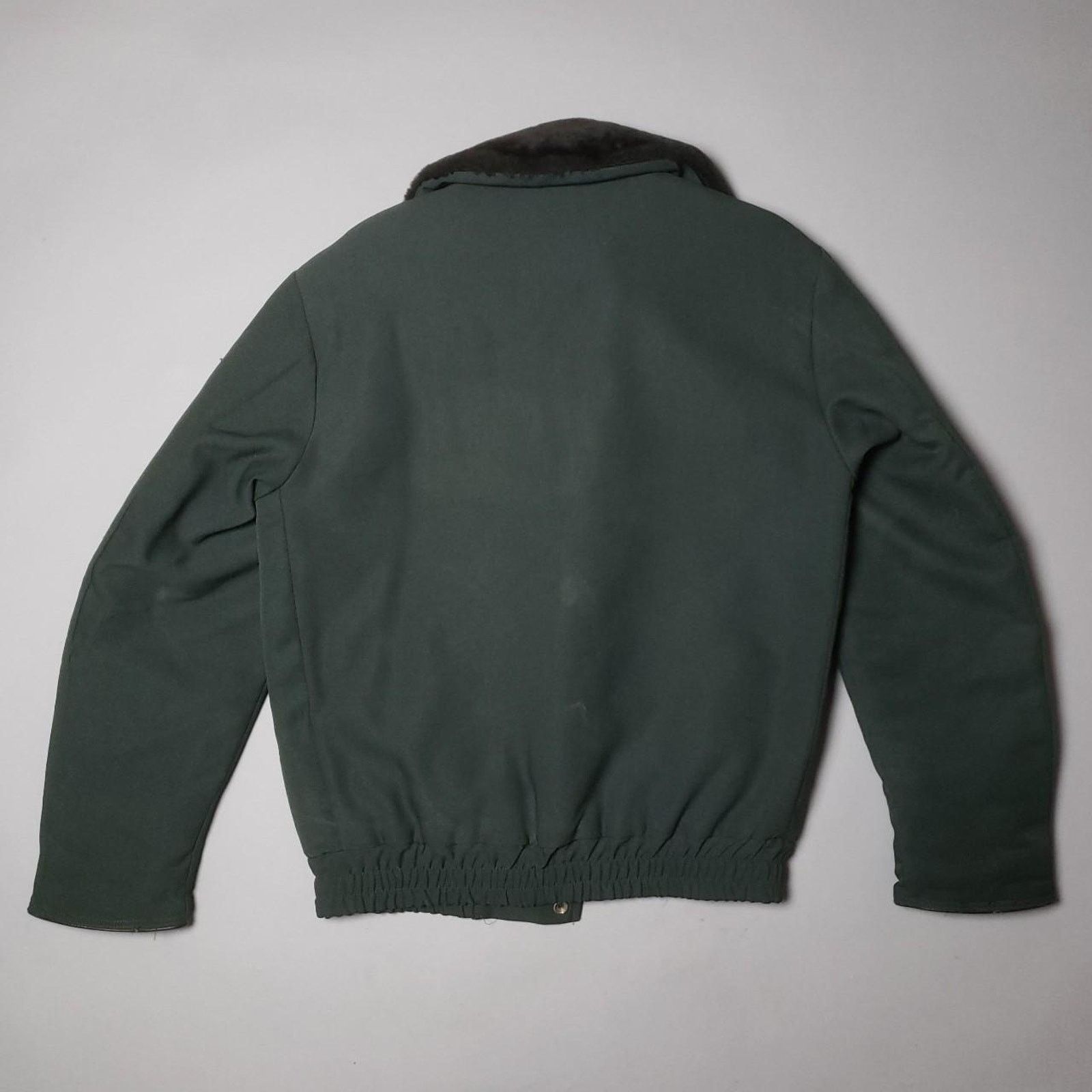 Vintage VINTAGE 70s BLAUER CEILING ZERO BOMBER JACKET 48L MILITARY Size US L / EU 52-54 / 3 - 3 Thumbnail