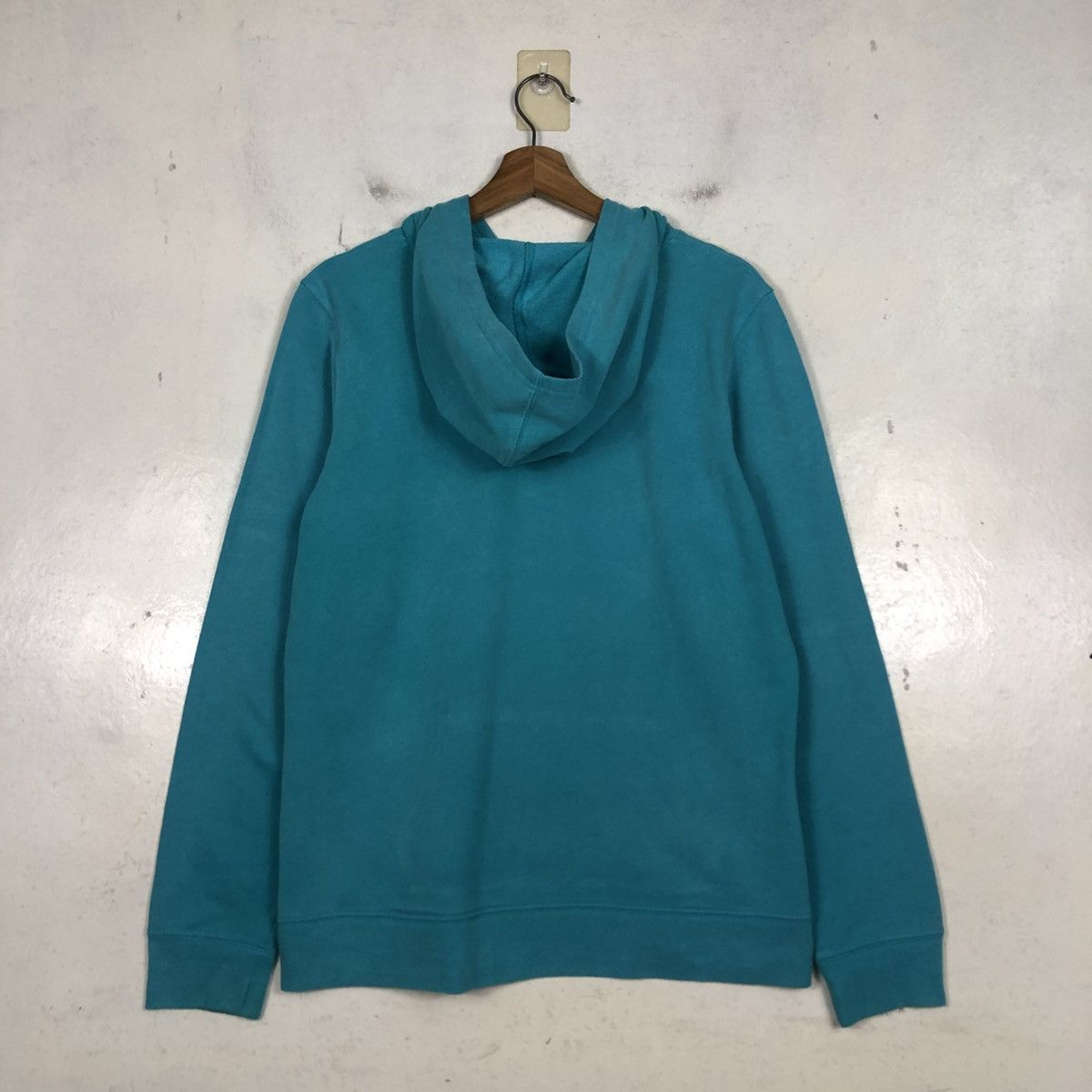 Japanese Brand 📌Vintage Hoodie Pull Over Gap Ocean Green Spell Out Size US L / EU 52-54 / 3 - 10 Thumbnail