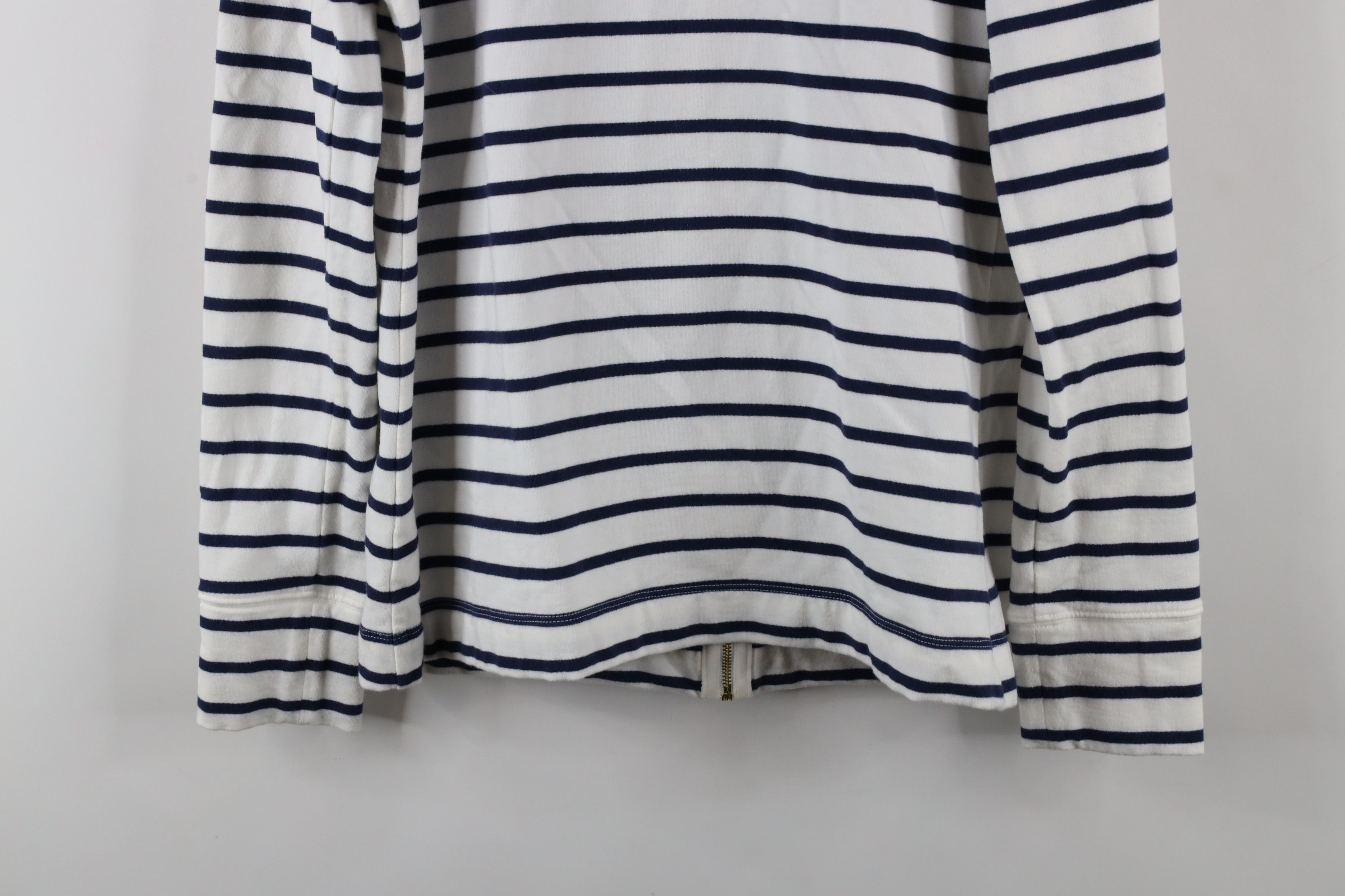 Lilly Pulitzer × Vintage Lilly Pulitzer Bennett Striped French Terry Full Zip Jacket Size S / US 4 / IT 40 - 14 Thumbnail