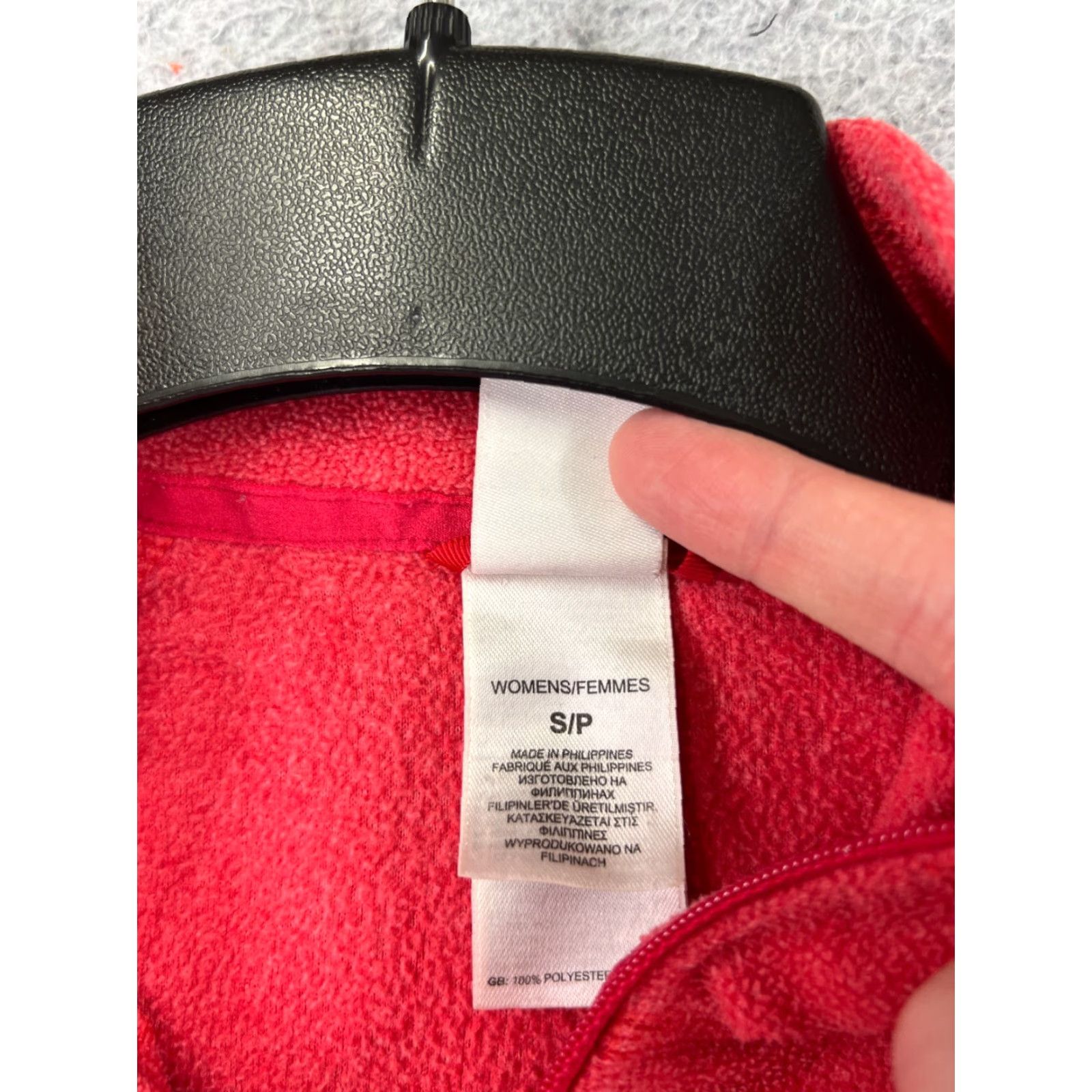 The North Face The North Face Sweater Womens Small Pink 100% Polyester Fleece 1/4 Zip Camping Size S / US 4 / IT 40 - 4 Thumbnail