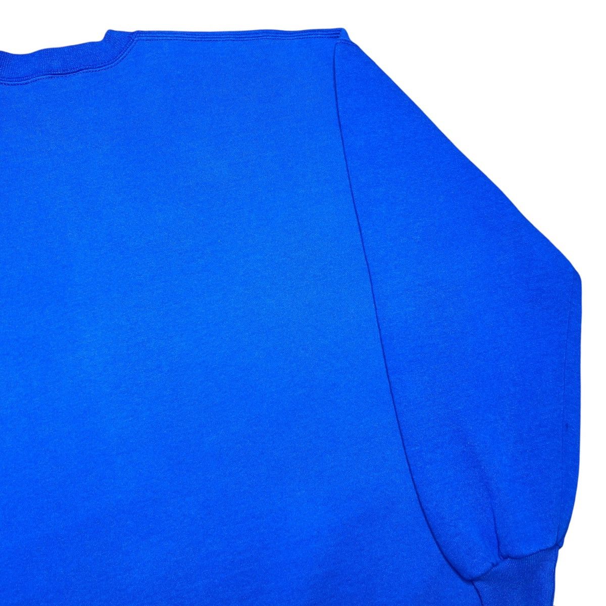 Russell Athletic Vintage 90s Russell Athletic Blue USA Made Blank Sweatshirt Size US XL / EU 56 / 4 - 20 Thumbnail
