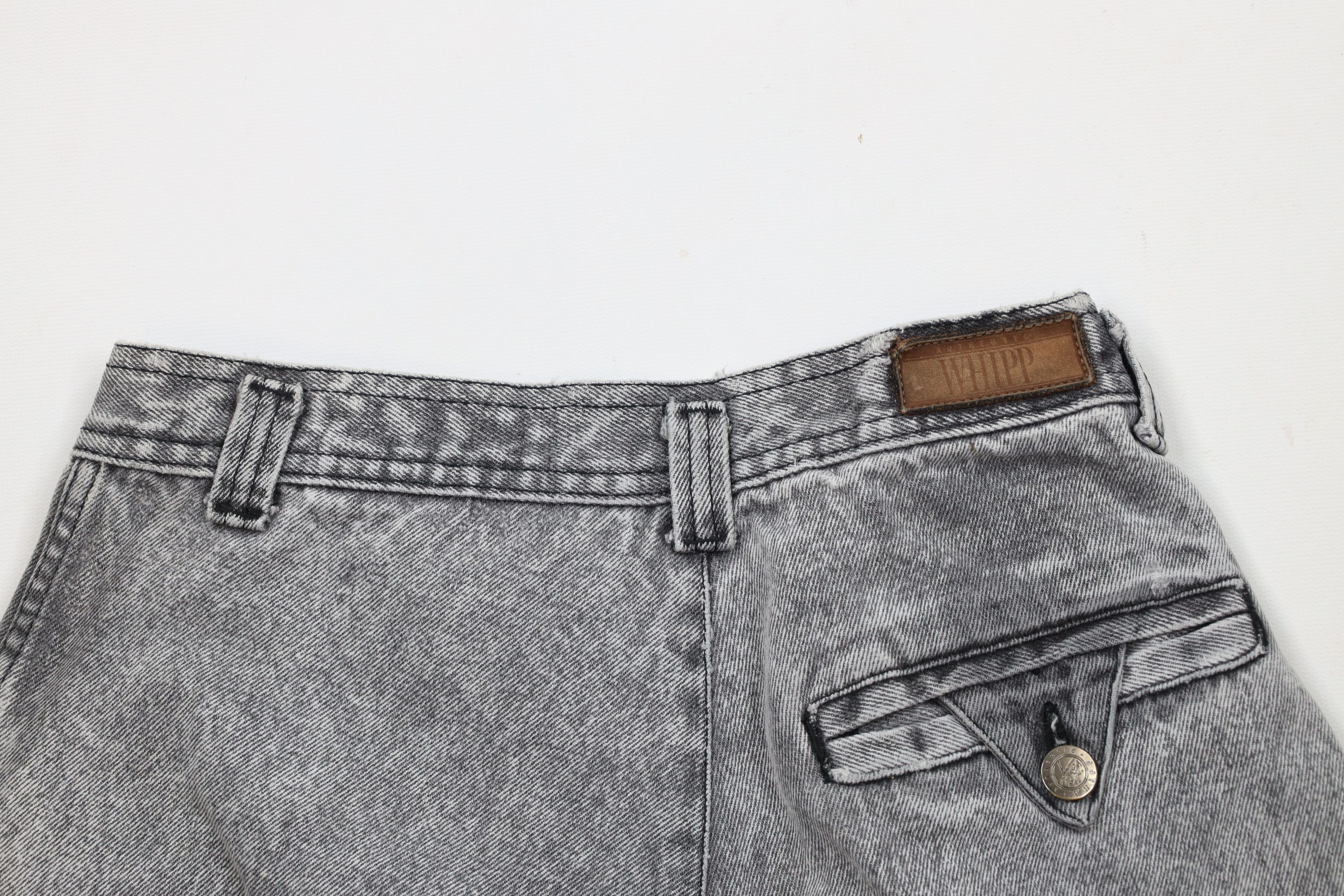 Vintage Vintage 90s Streetwear Wash Button Fly Cut Off Denim Shorts Size 32" / US 10 / IT 46 - 10 Thumbnail