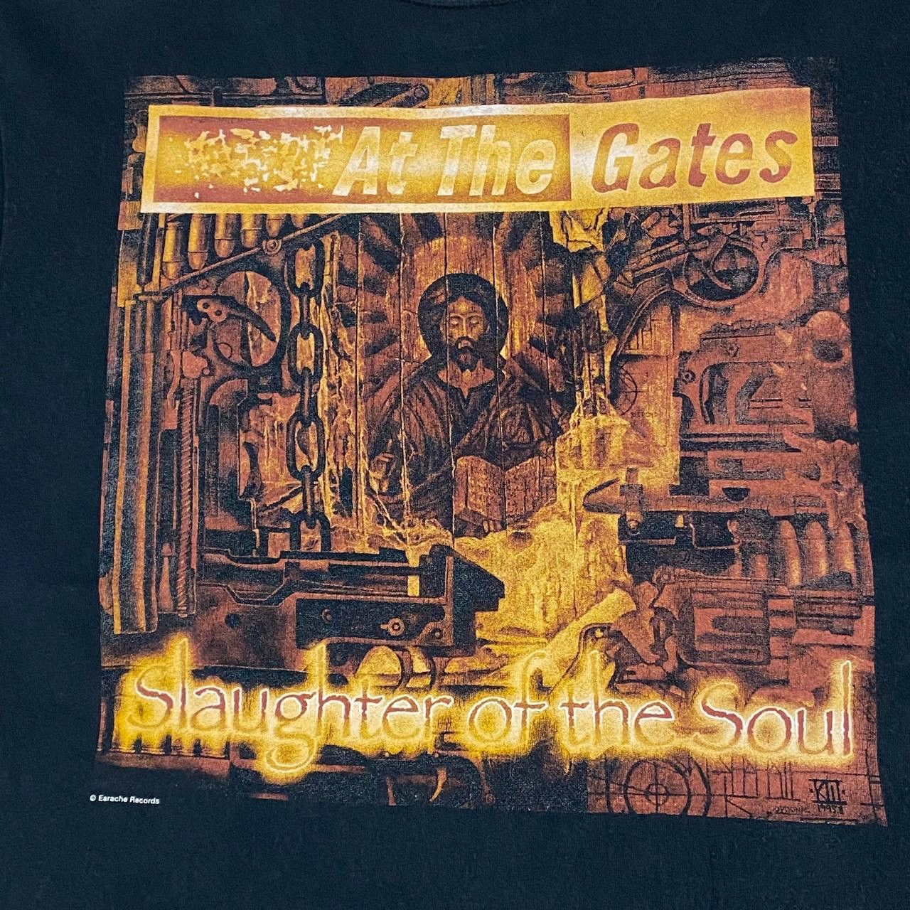 Band Tees Vintage Y2K Melodic death metal band at the gates slaughter Size US M / EU 48-50 / 2 - 2 Thumbnail