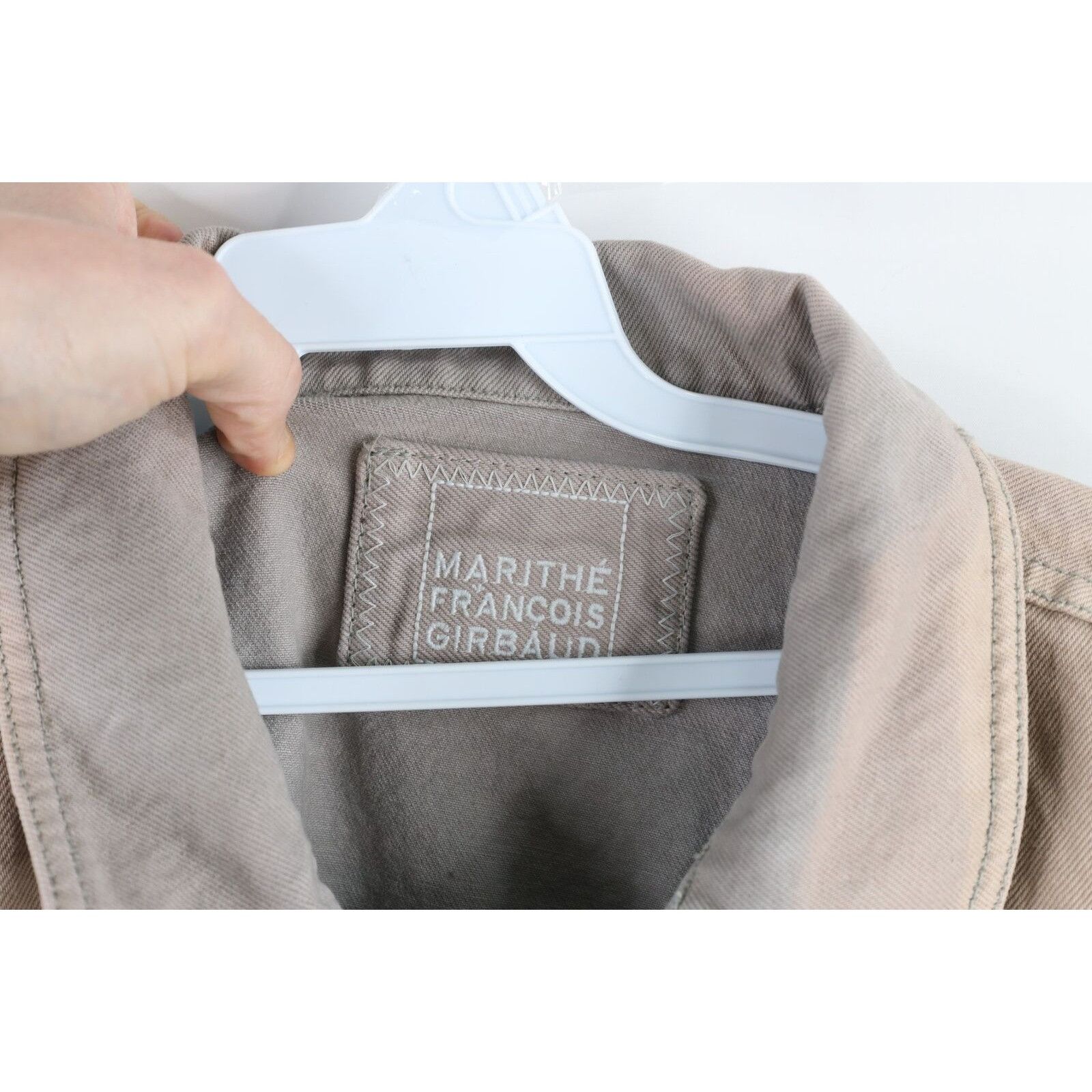 Marithe + Francois Girbaud Vintage 90s Marithe Francois Girbaud Denim Trucker Jacket Size US XL / EU 56 / 4 - 6 Thumbnail