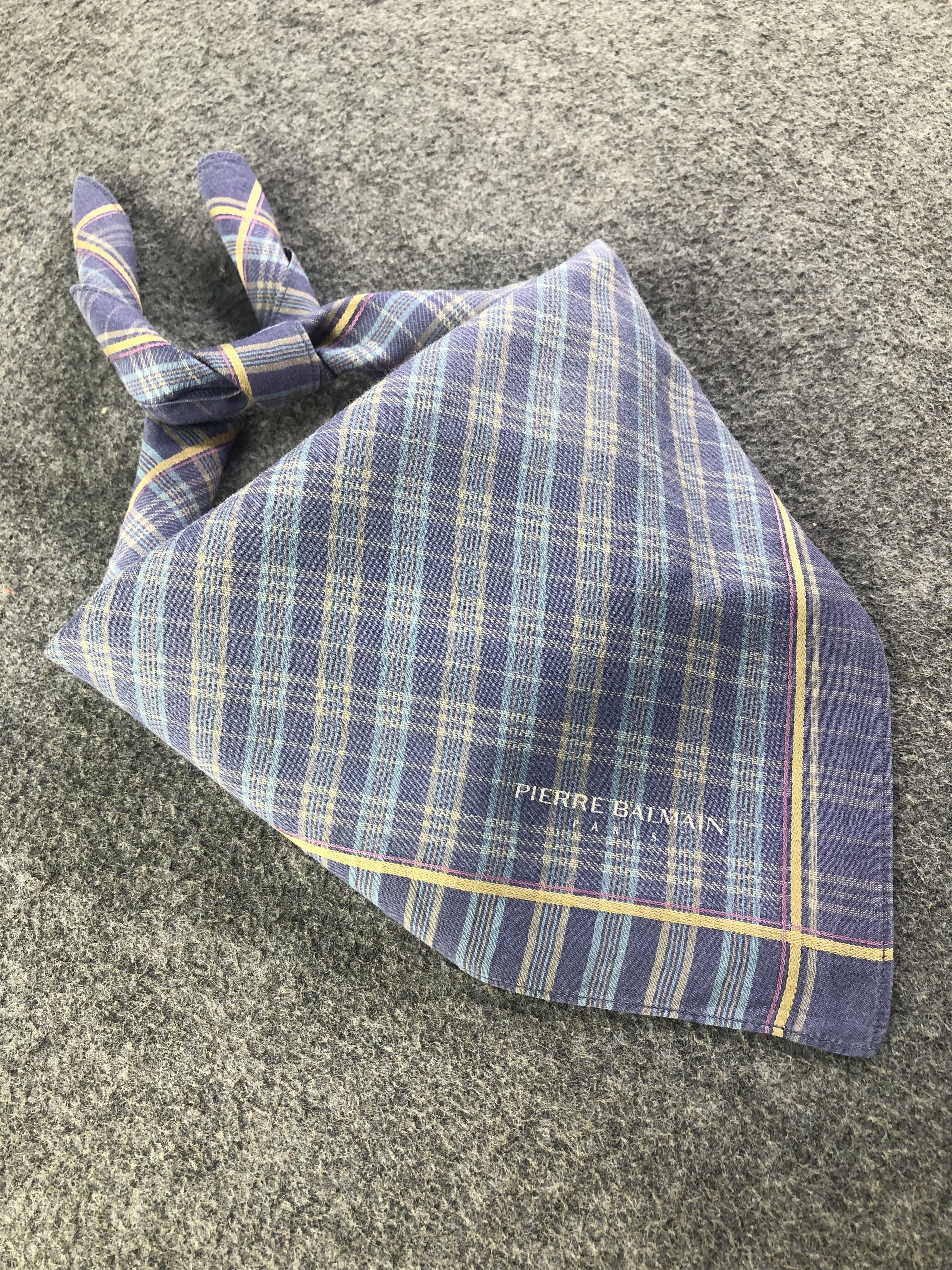 Pierre Balmain × Vintage Pierre Balmain Handkerchief / Bandana / Neckerchief Size ONE SIZE - 2 Thumbnail