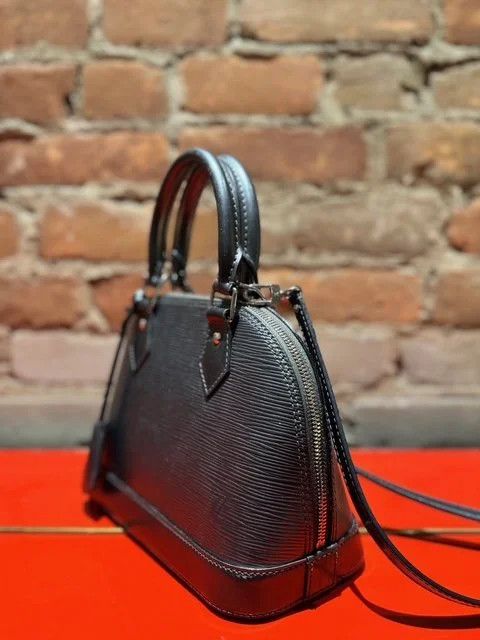 Louis Vuitton Louis Vuitton Alma BB – Épi Leather “Gunmetal” (2015) Size ONE SIZE - 3 Thumbnail