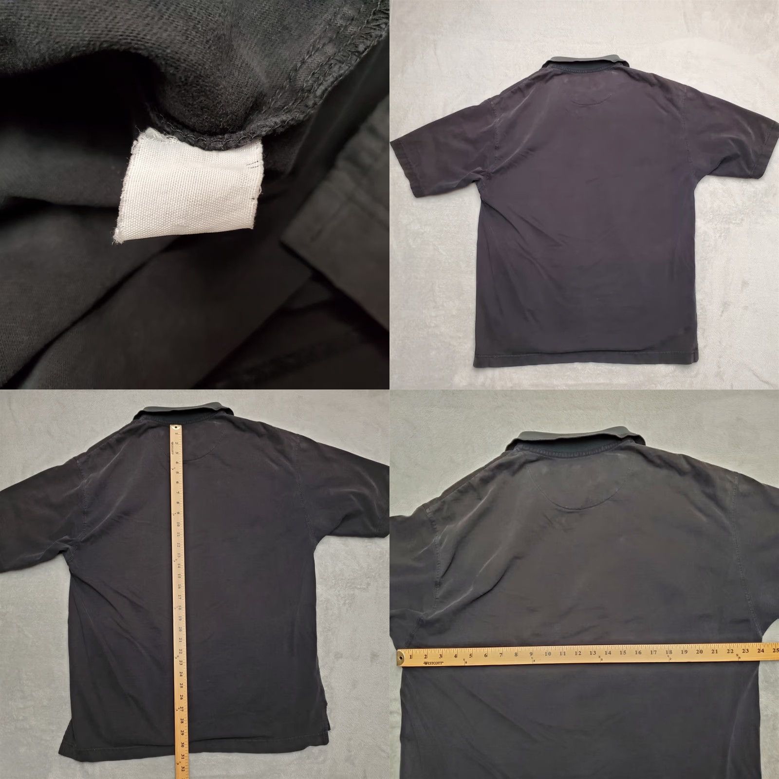 Levi's VINTAGE Levi's Shirt Mens XL Black Polo Button 100% Cotton Casual Size US XL / EU 56 / 4 - 8 Thumbnail