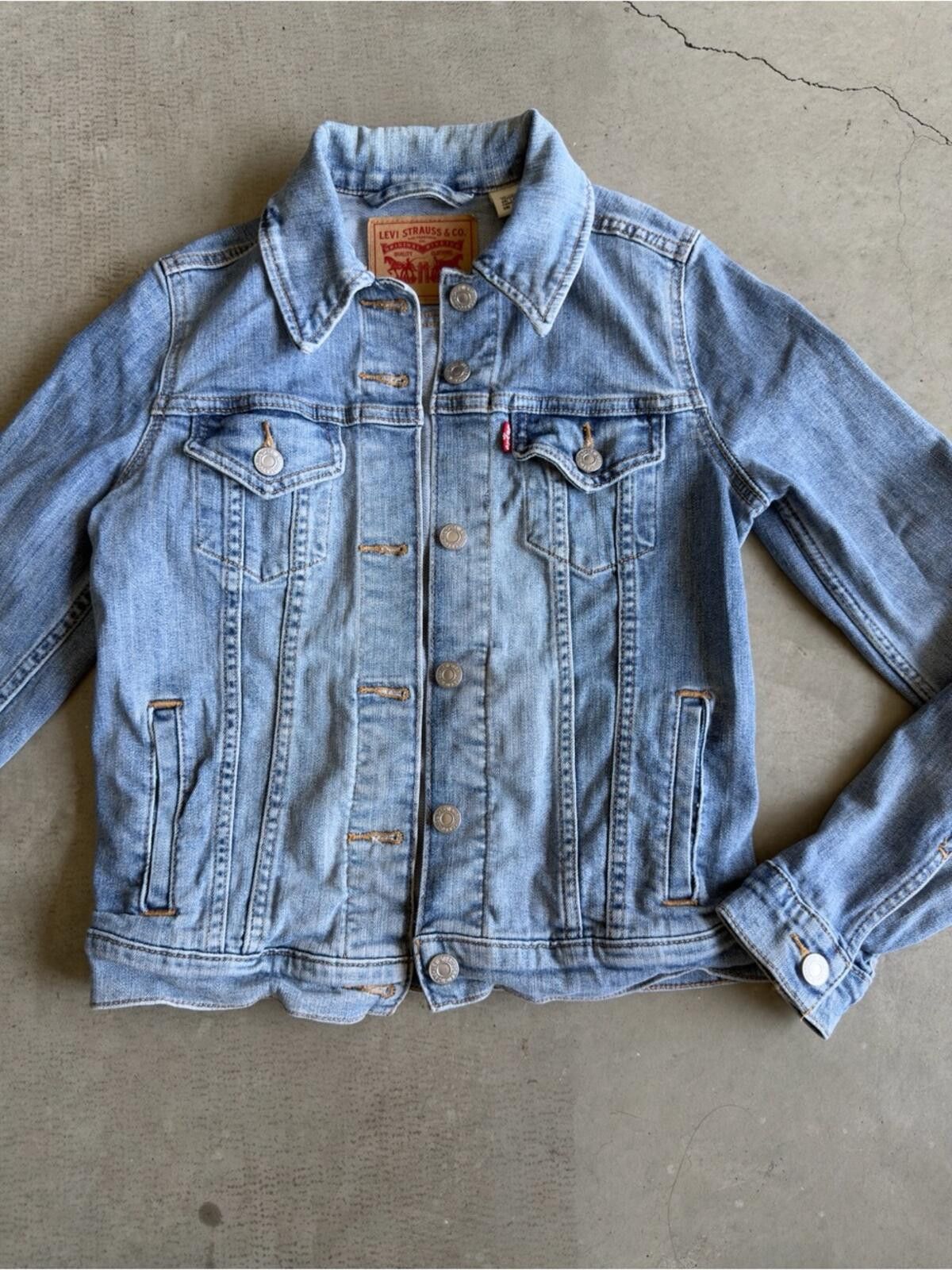 Levi's Levi’s / Original Trucker Denim Jacket / XS Light Wash Size XS / US 0-2 / IT 36-38 - 3 Thumbnail