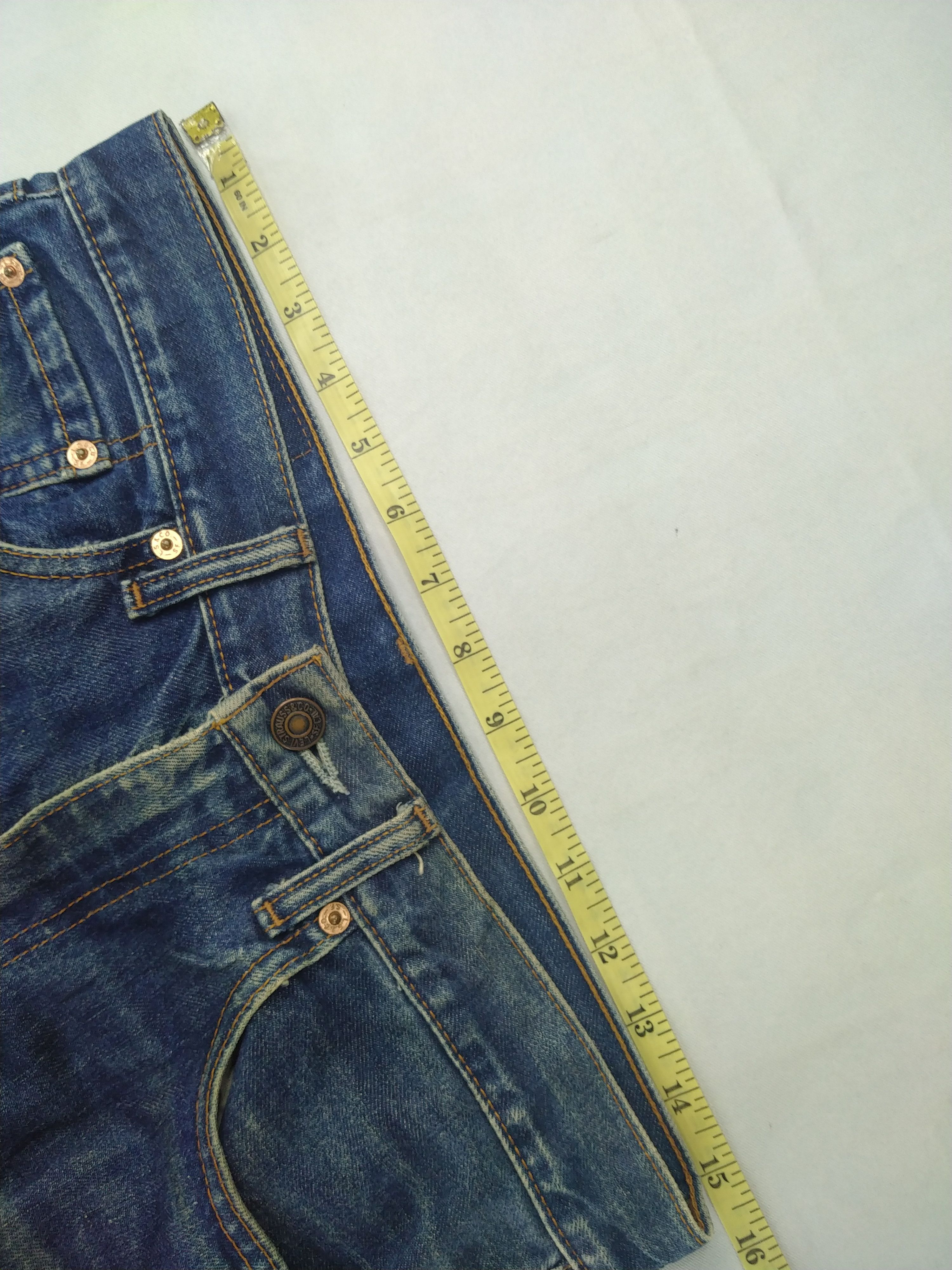 Levi's Dirty Blue Vintage Levi's 508 Denim 31x34.5 -JN818 Size US 31 - 5 Thumbnail