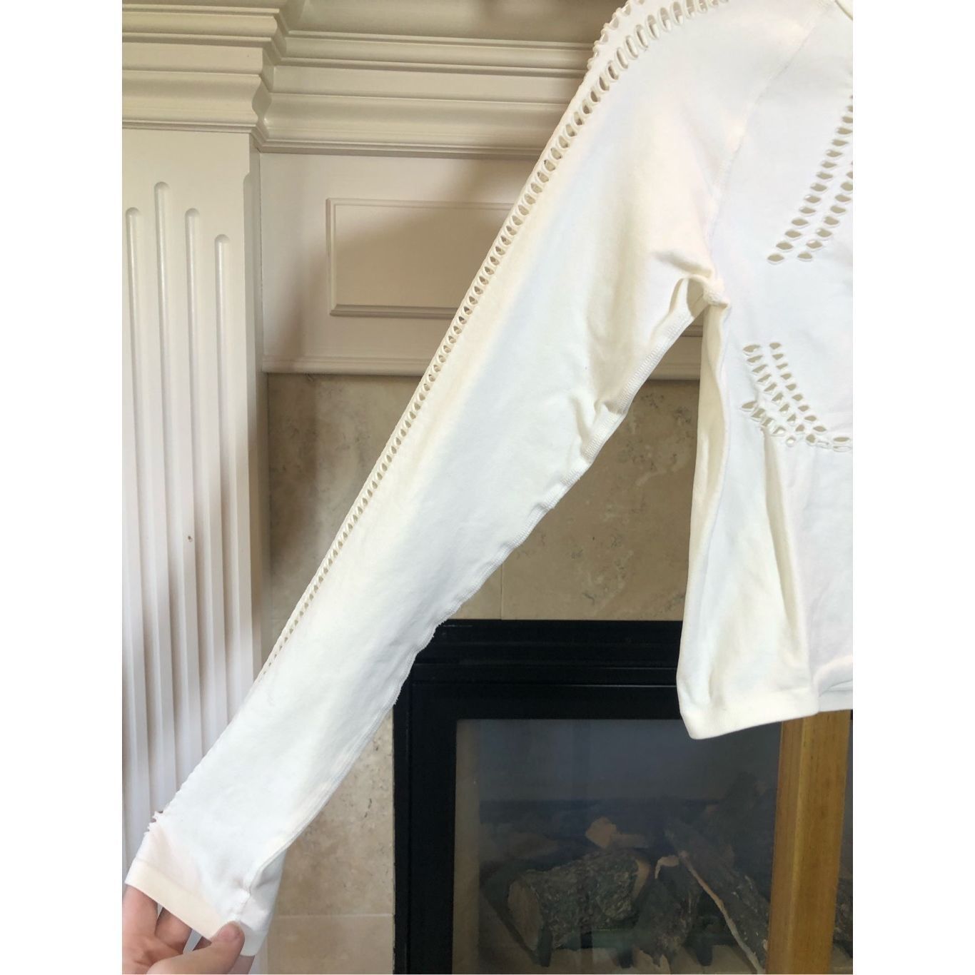 Urban Outfitters Urban Outfitters Out From Under Women’s White Eye-lit Hole L Size L / US 10 / IT 46 - 3 Thumbnail