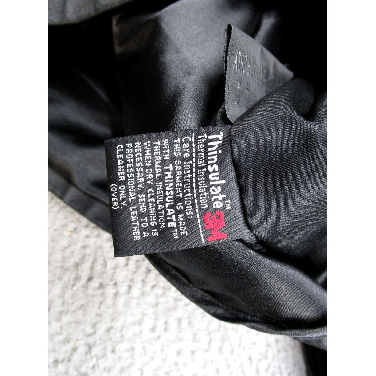Wilson Wilson Leather Jacket Black Collared Belted Thinsulate Lined Women's XL Jacket Women XL Black Wilson Leather Belted Collared Thinsulate Lined Jacket Size XL / US 12-14 / IT 48-50 - 5 Thumbnail