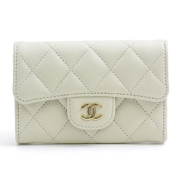Chanel Chanel Chanel Caviar Skin Matelasse Classic Flap Card Case Leather Card Case 75385 in Great Condition Size ONE SIZE - 1 Thumbnail