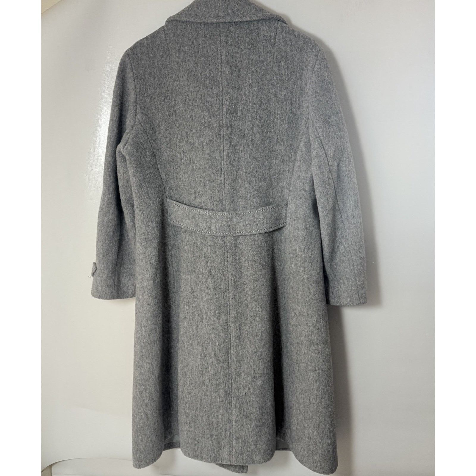 Other Vintage Overcoat Union Made Double Breasted Trench Wool Size M / US 6-8 / IT 42-44 - 2 Thumbnail