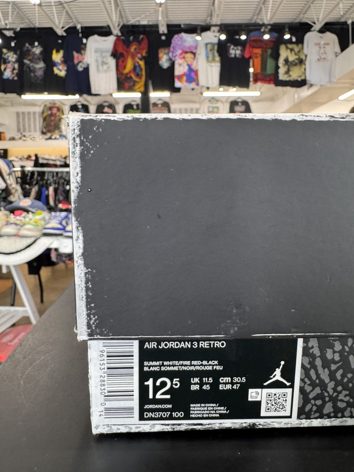 Jordan Brand Air Jordan 3 White Cement Reimagined Size 12.5 (2023) Size US 12.5 / EU 45-46 - 11 Thumbnail