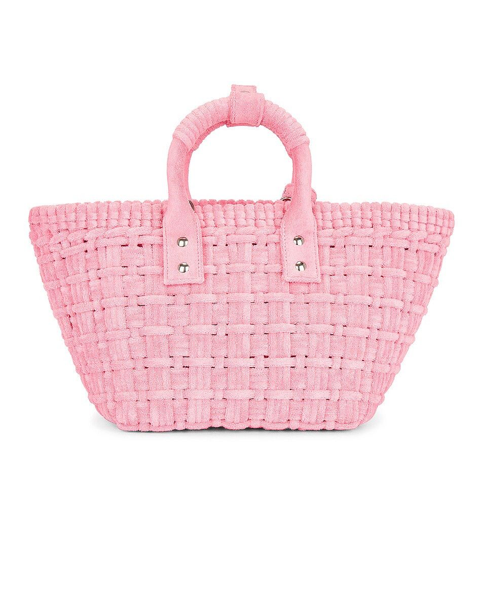 Balenciaga o1y0625 Size : OS / Basket Bag in Pink Size ONE SIZE - 7 Thumbnail