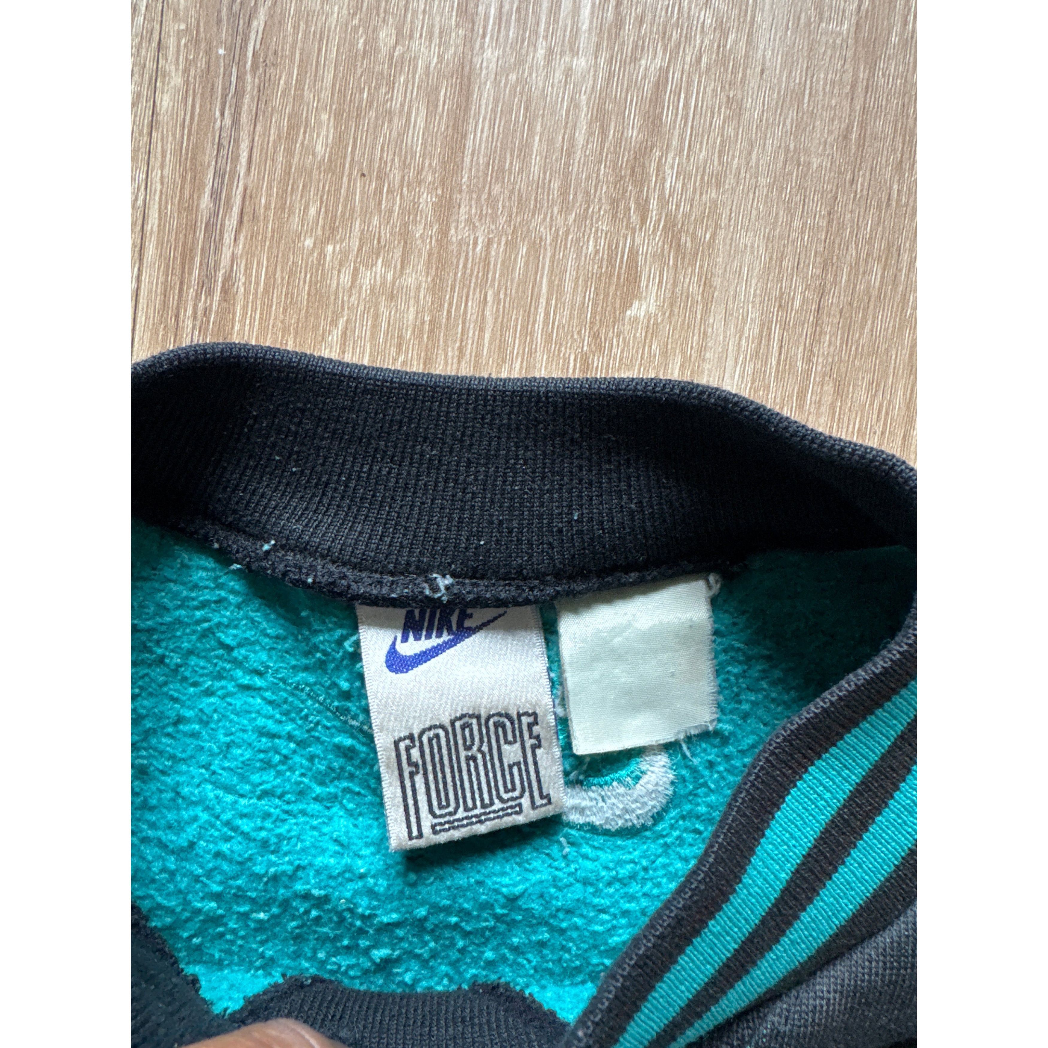 Nike Vintage 80s Nike Air Force Sweatshirt Size US L / EU 52-54 / 3 - 3 Thumbnail