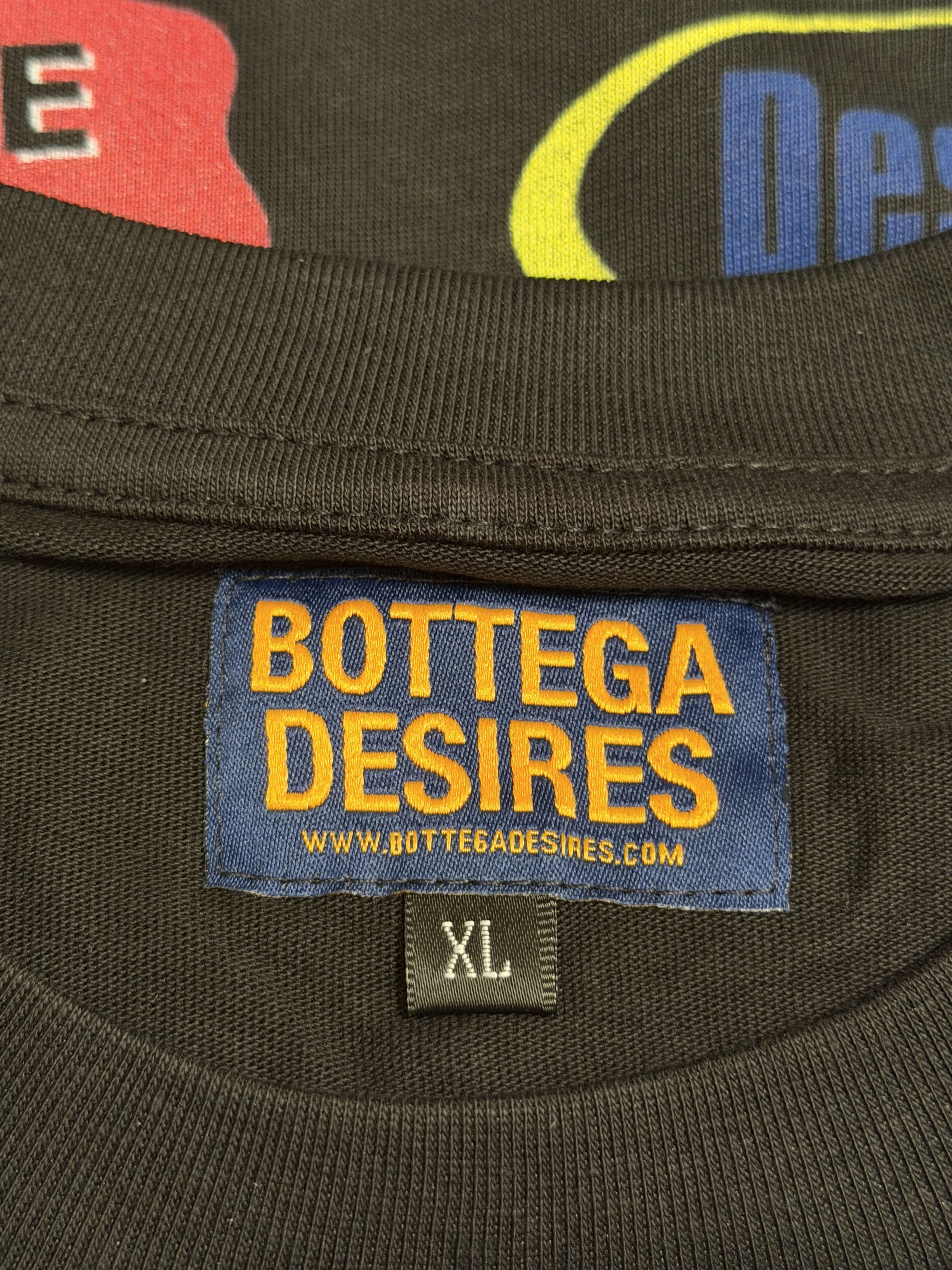 Bottega Desires Bottega Desires Black Racing Tee Size US XL / EU 56 / 4 - 3 Thumbnail