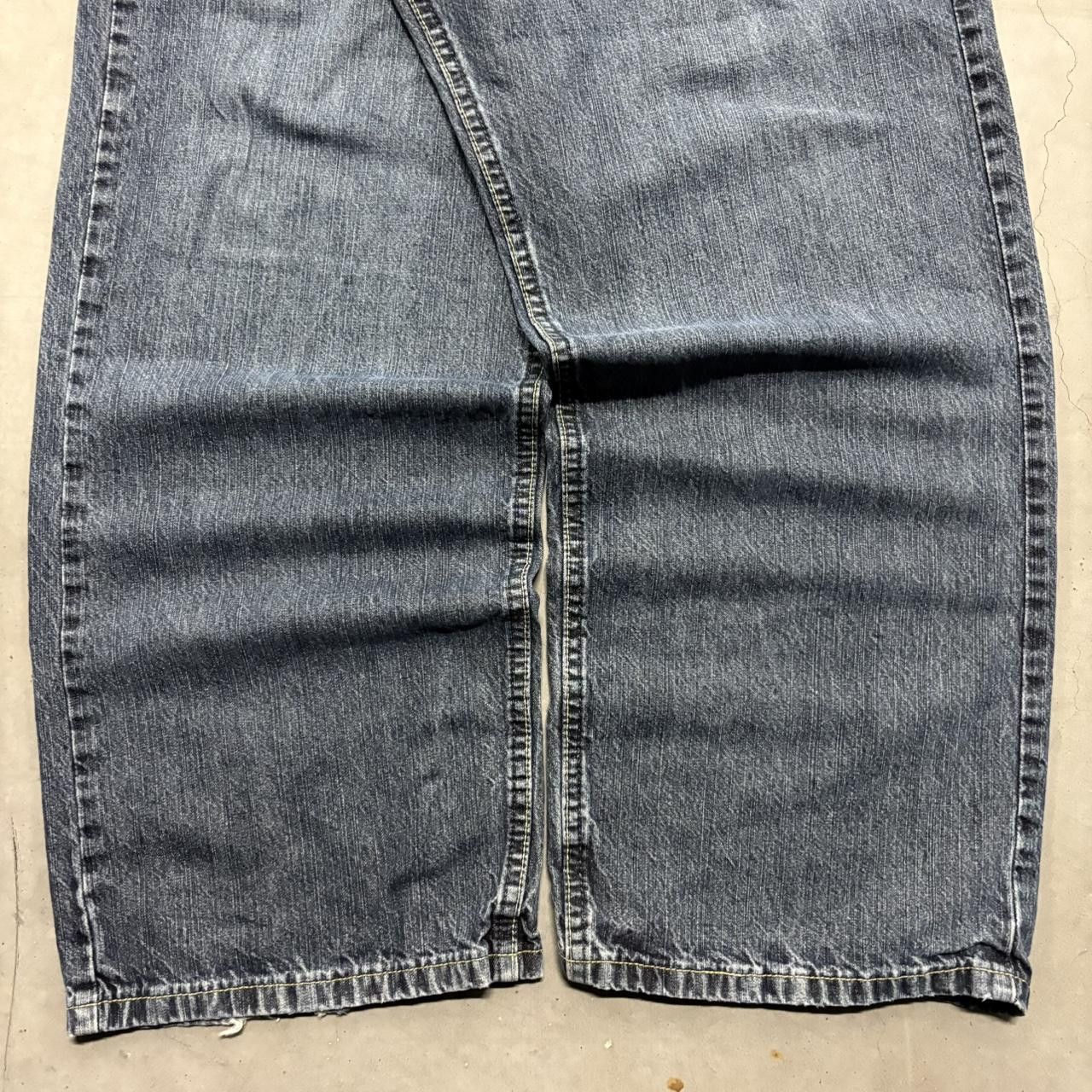 Nautica Crazy Vintage Y2K/2000s Super Baggy Wideleg Nautica Dark Blue Wash Denim Jeans! Size US 40 / EU 56 - 5 Thumbnail