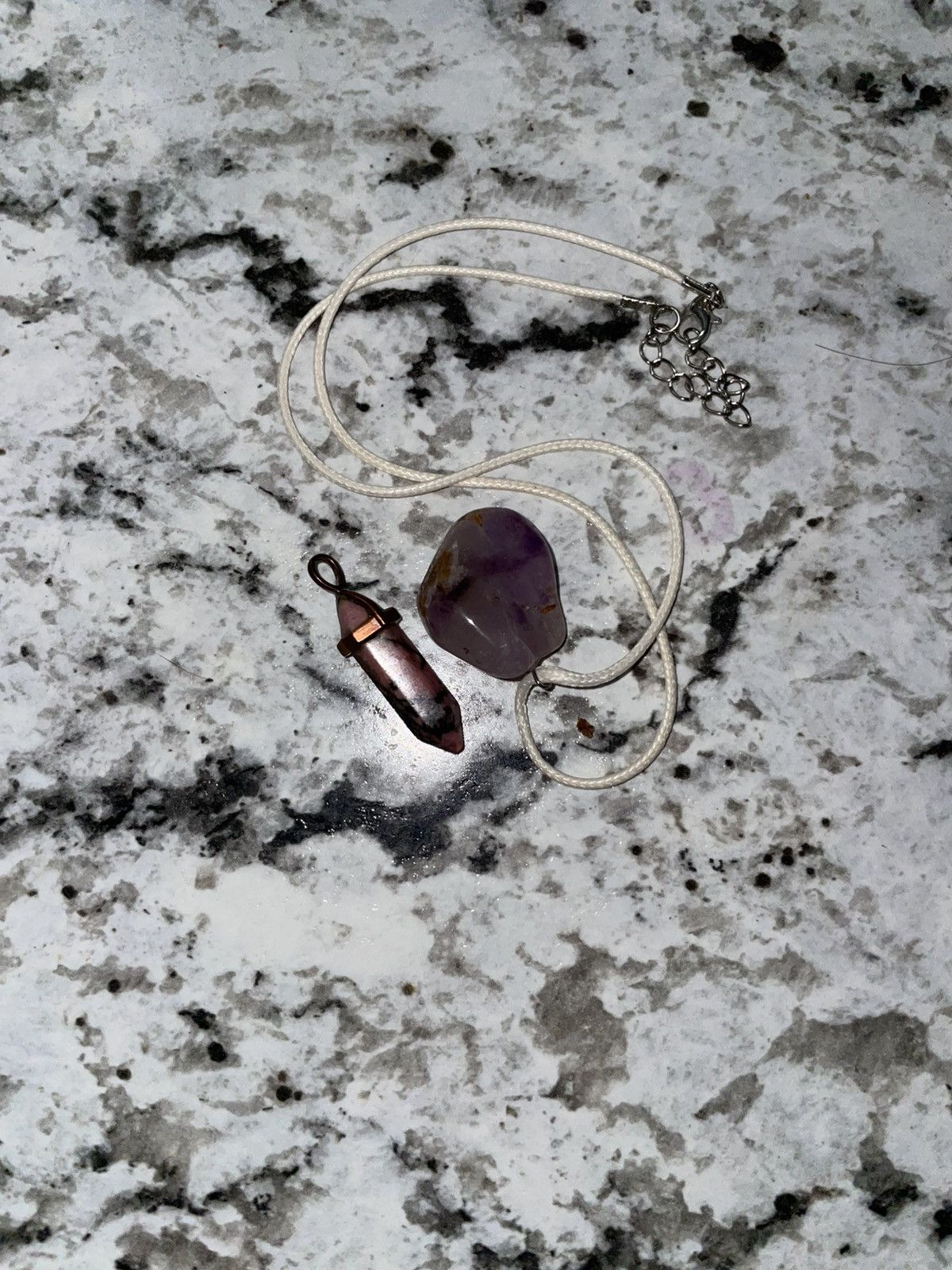 Other Brown crystal pendant necklace For Women and Girls Size ONE SIZE - 2 Thumbnail