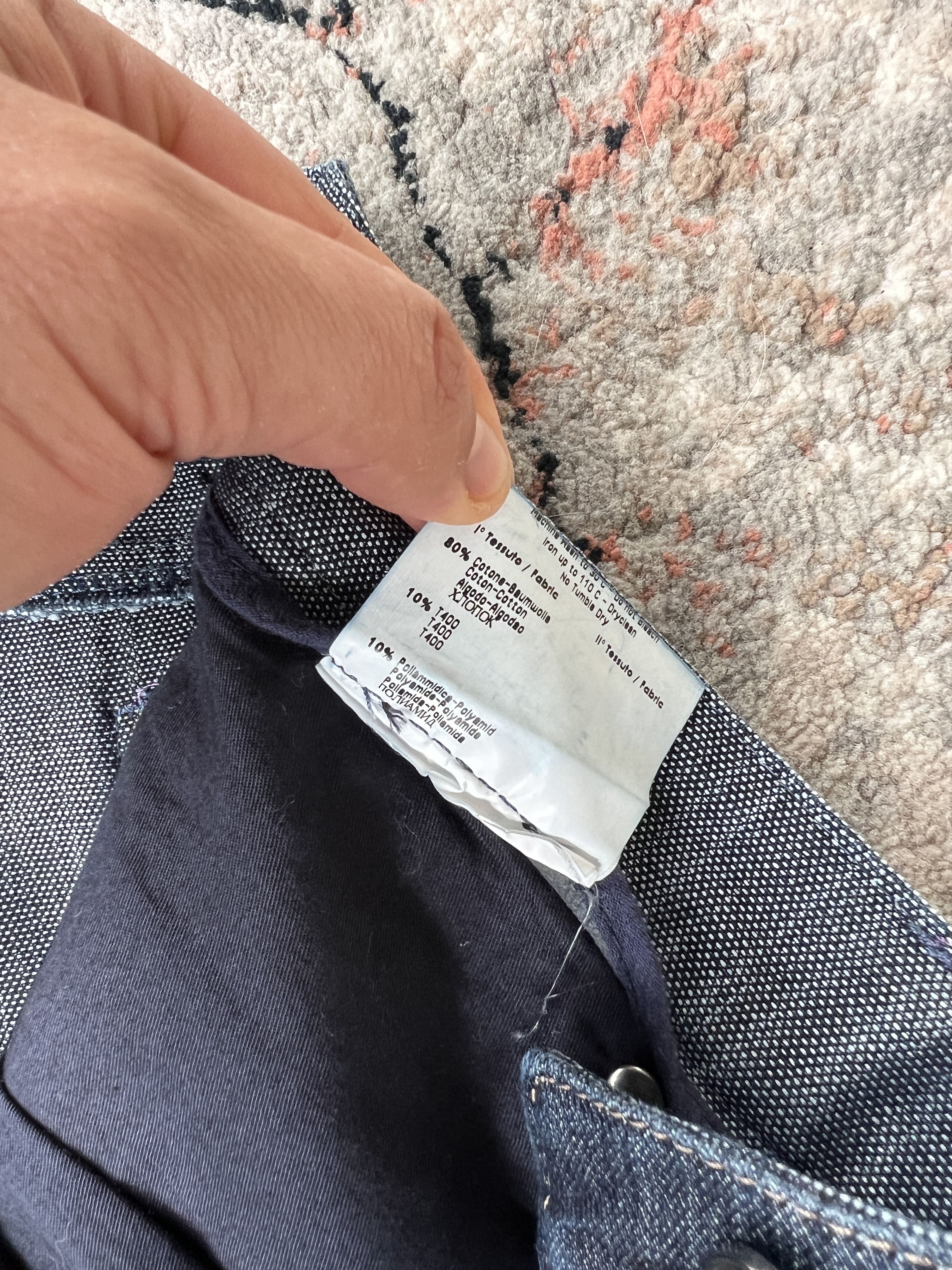 Byblos Byblos Denim Pants Size 30" / US 8 / IT 44 - 6 Thumbnail