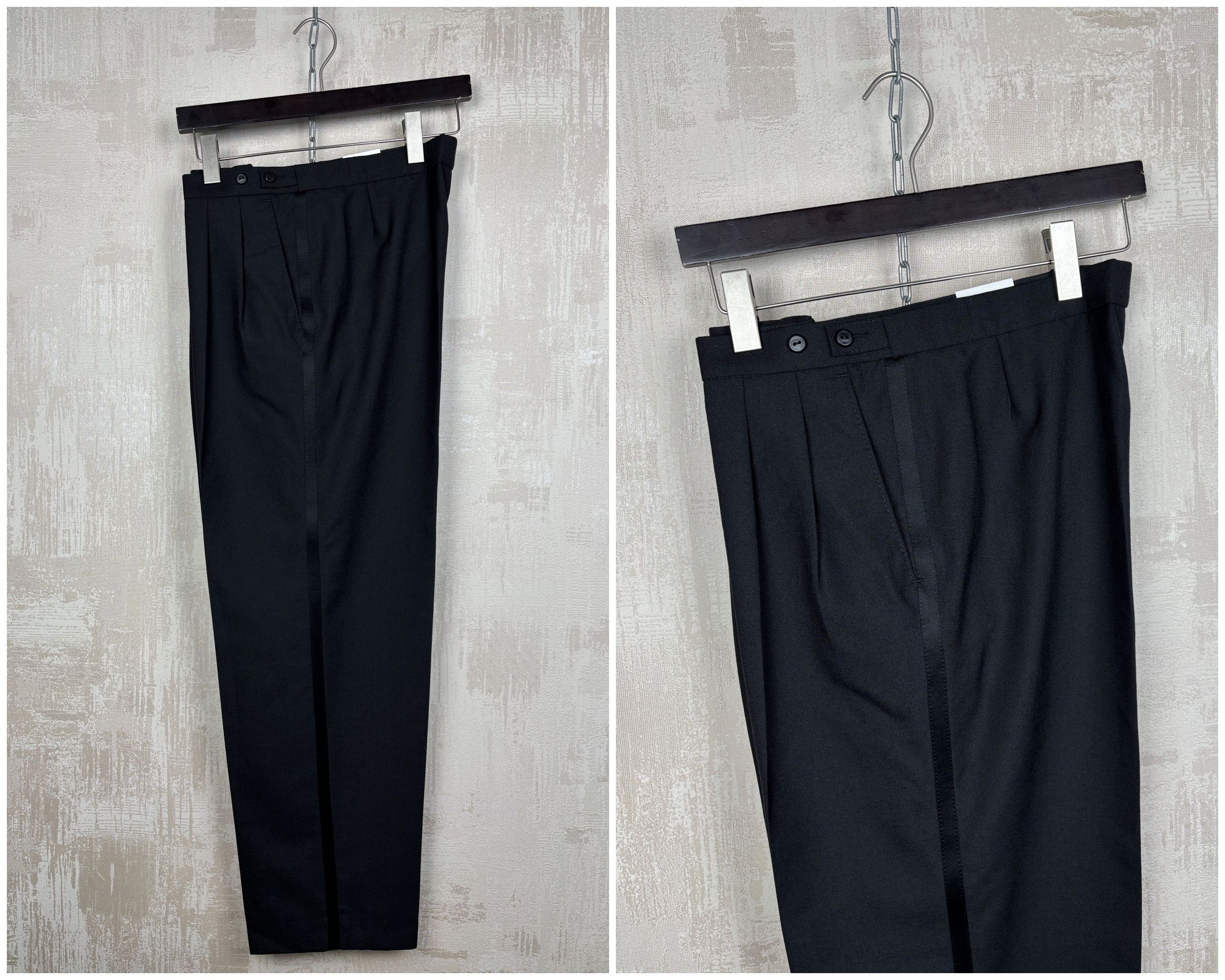 Pierre Balmain Vintage Pierre Balmain Double Breasted Suit Blazer Pants Size 42S - 13 Thumbnail