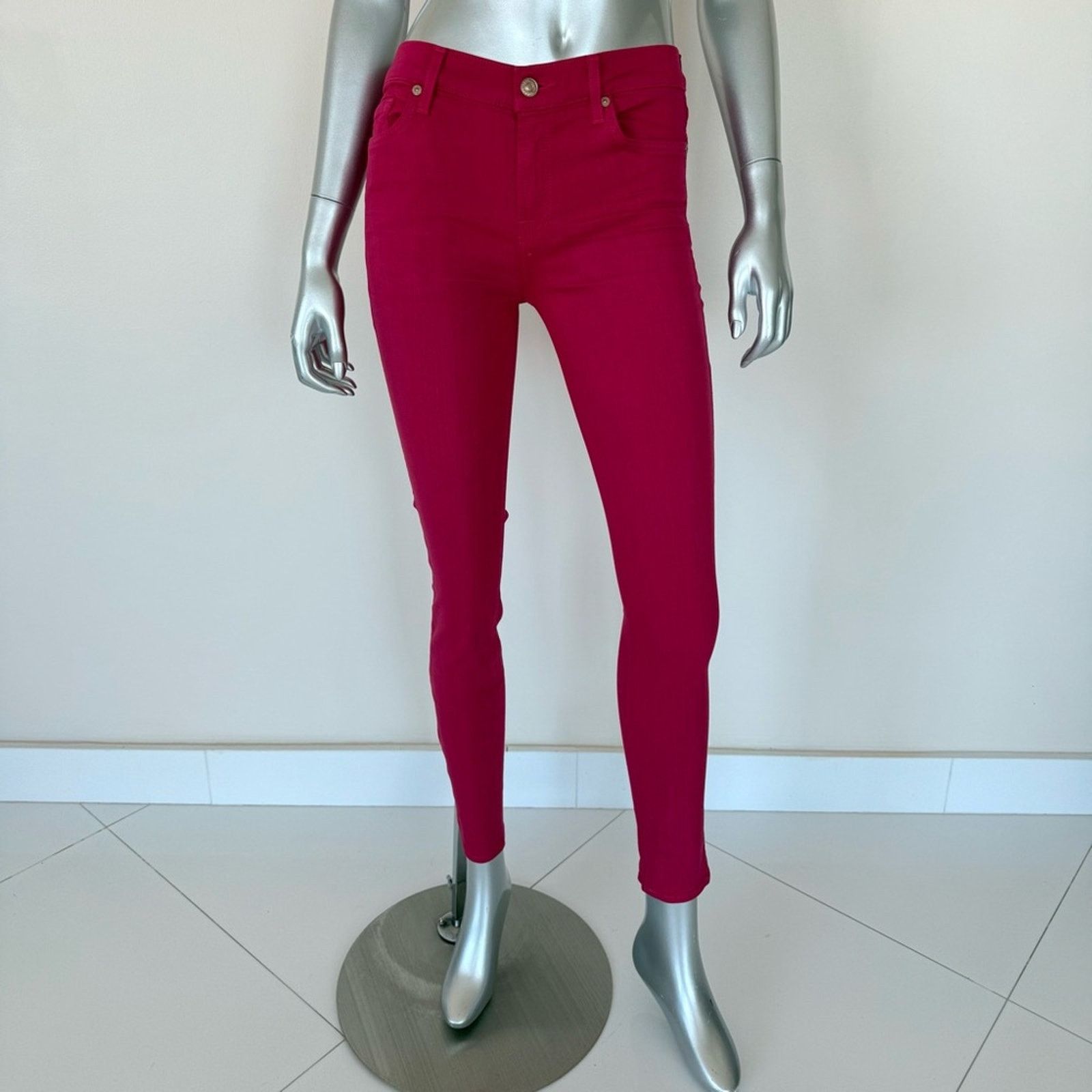 7 for all mankind women skinny jeans size 27 US