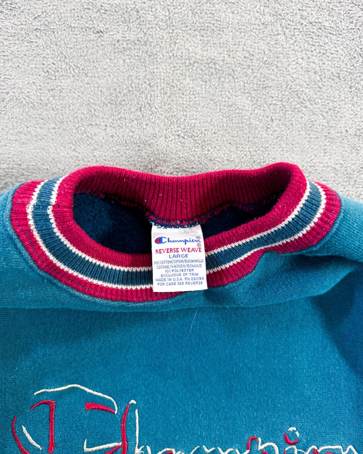 Champion Vintage 90s Champion Reverse Weave Sweatshirt Size US L / EU 52-54 / 3 - 4 Thumbnail