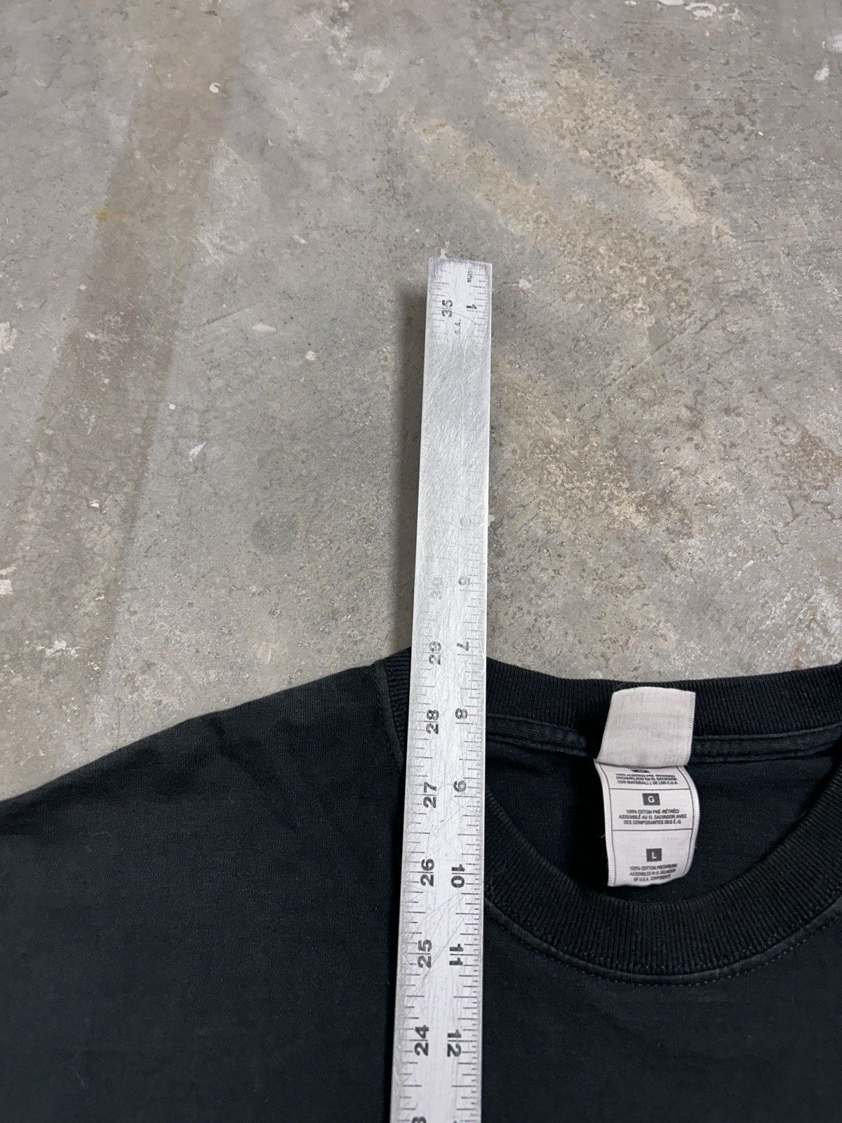 Fruit Of The Loom Vintage Y2K Sugar Mountain Snow Boarding Text T-Shirt Size US L / EU 52-54 / 3 - 6 Thumbnail
