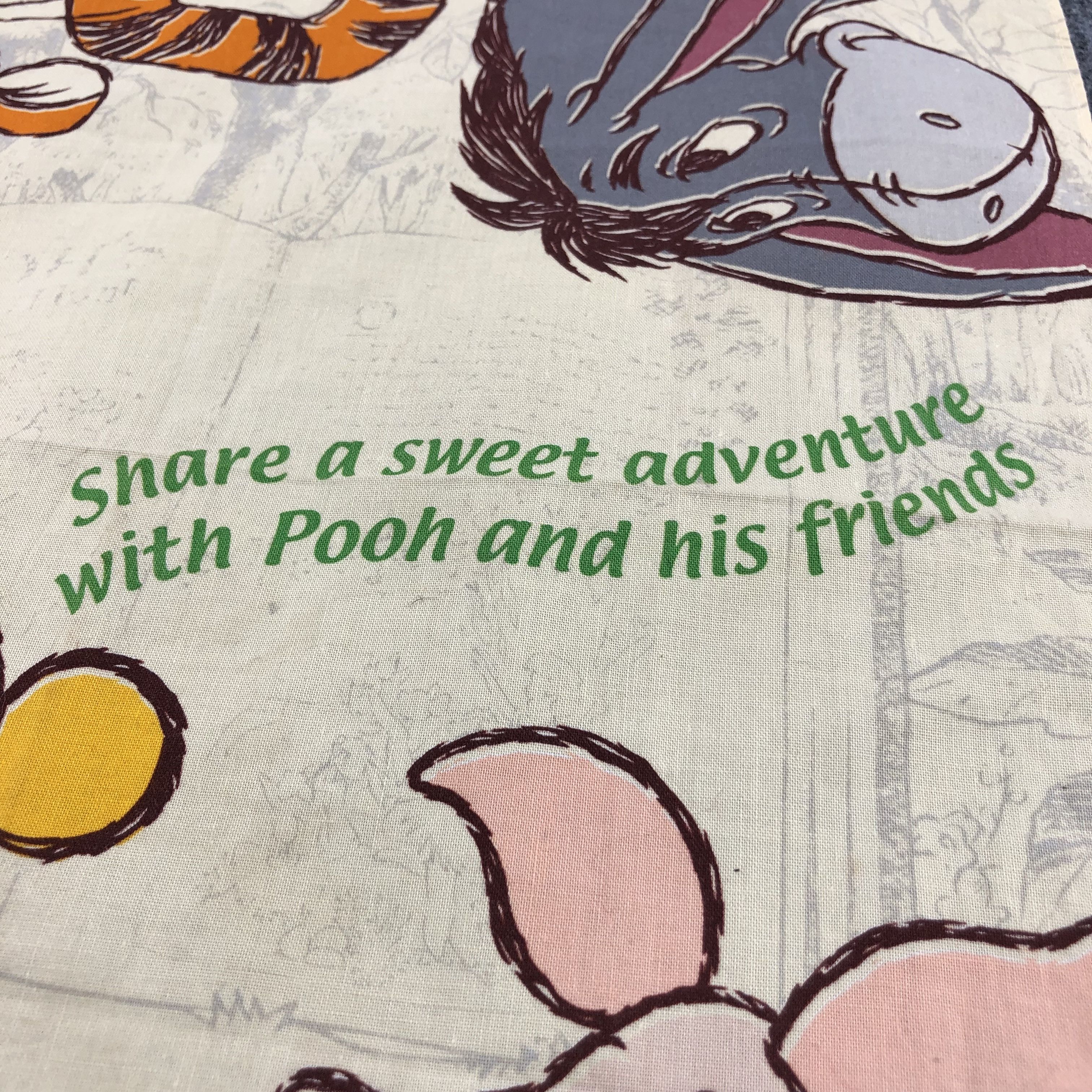 Winnie The Pooh Characters handkerchief Bandana X35