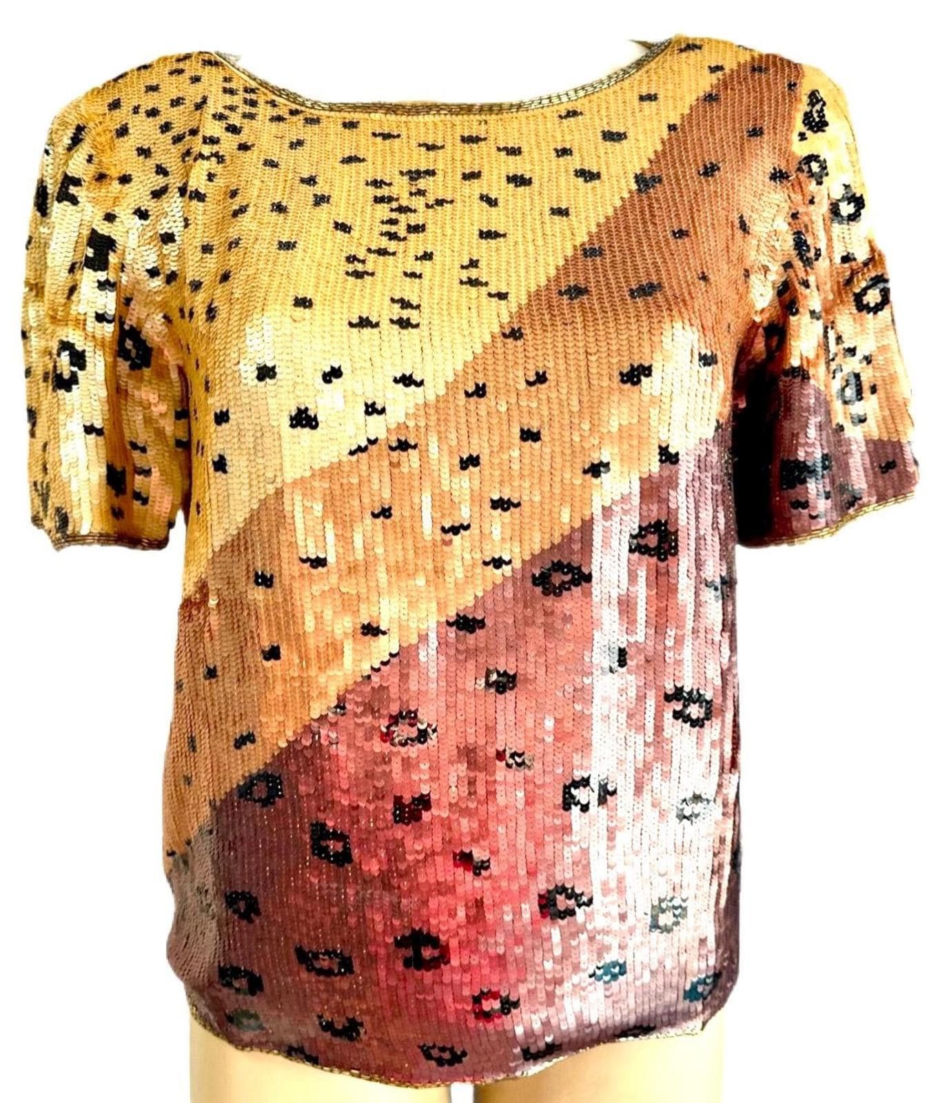 Other Sequin Top Cheetah size 6 Size M / US 6-8 / IT 42-44 - 1 Thumbnail