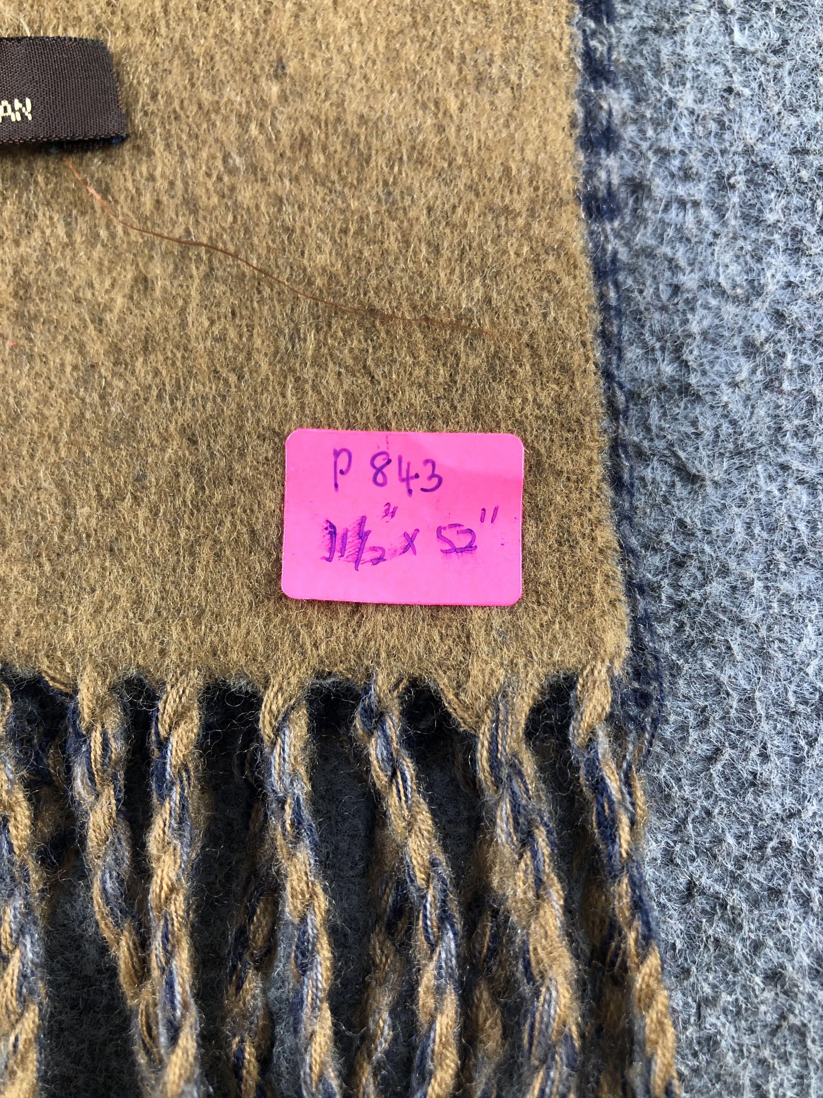 Pierre Balmain Pierre Balmain Scarf / Muffler / Neckwear P843 Size ONE SIZE - 5 Thumbnail