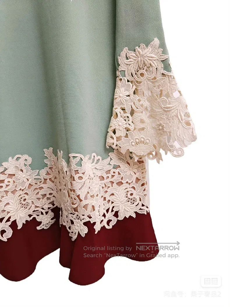Valentino Valentino Lace knit dress Size XS / US 0-2 / IT 36-38 - 3 Thumbnail