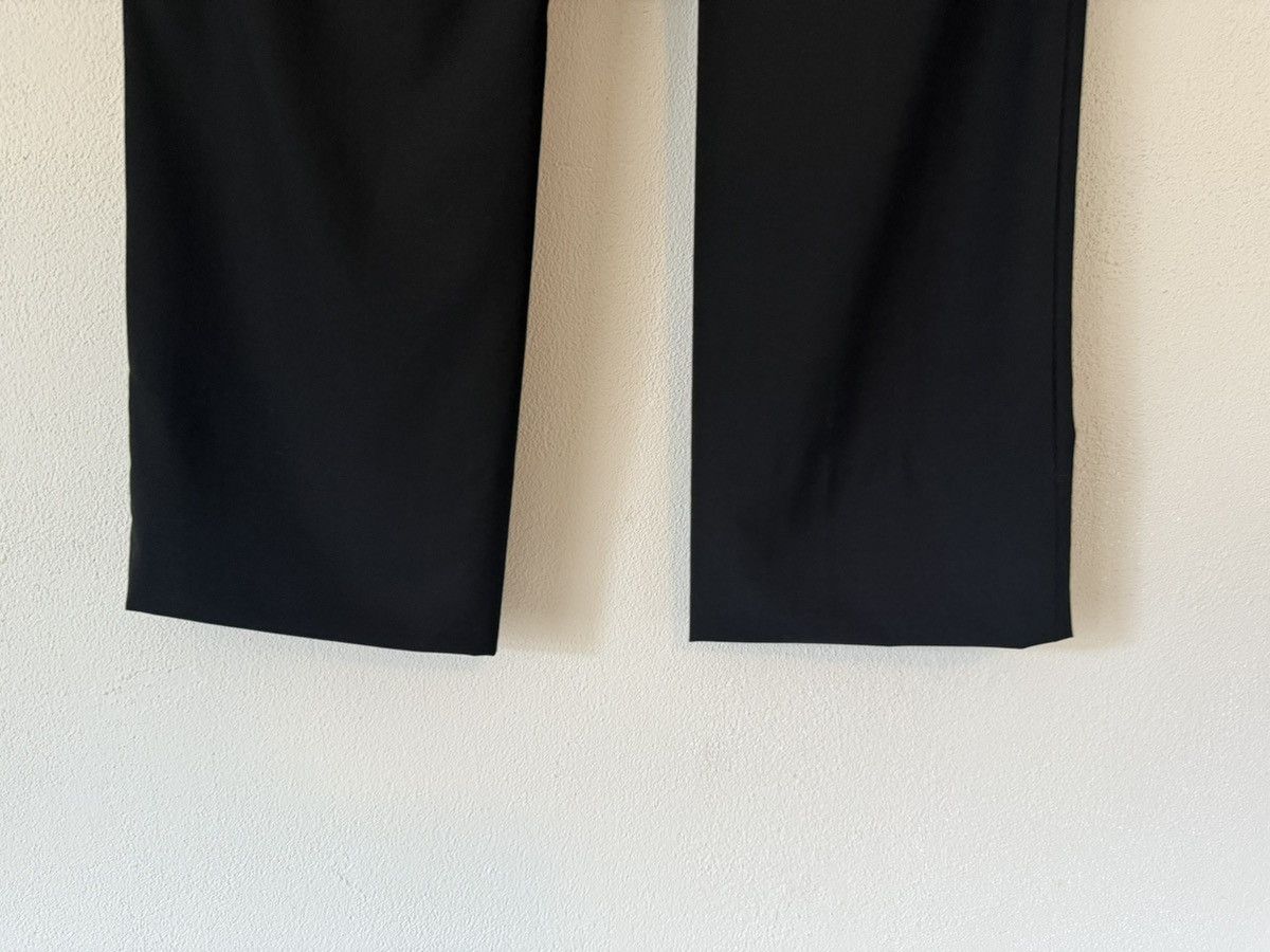 Miu Miu Miu Miu Black Wool Poplin Trousers – Size 50 Size US 34 / EU 50 - 9 Thumbnail