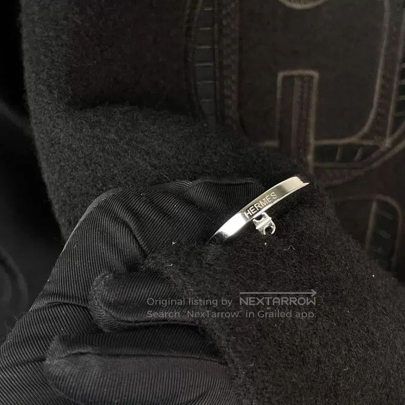 Hermes Hermes Leather and Cashmere Long Vest Jacket with Cut-Outs Size XXS / US 00 / IT 34 - 8 Thumbnail