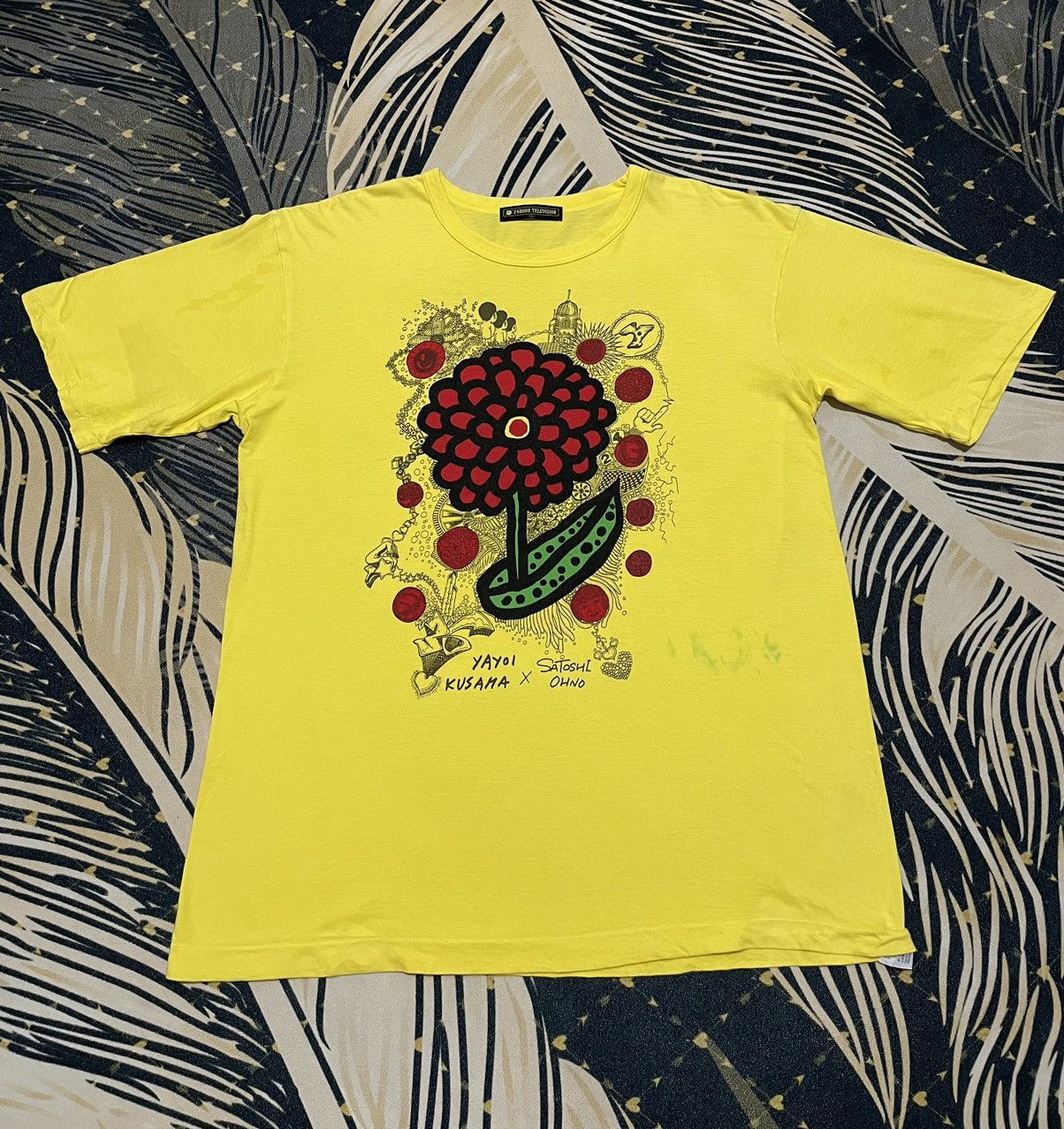 Designer × Japanese Brand × Vintage Vintage 24 Hour Television Yayoi Kusama x Satoshi Ohno Size US XL / EU 56 / 4 - 1 Thumbnail