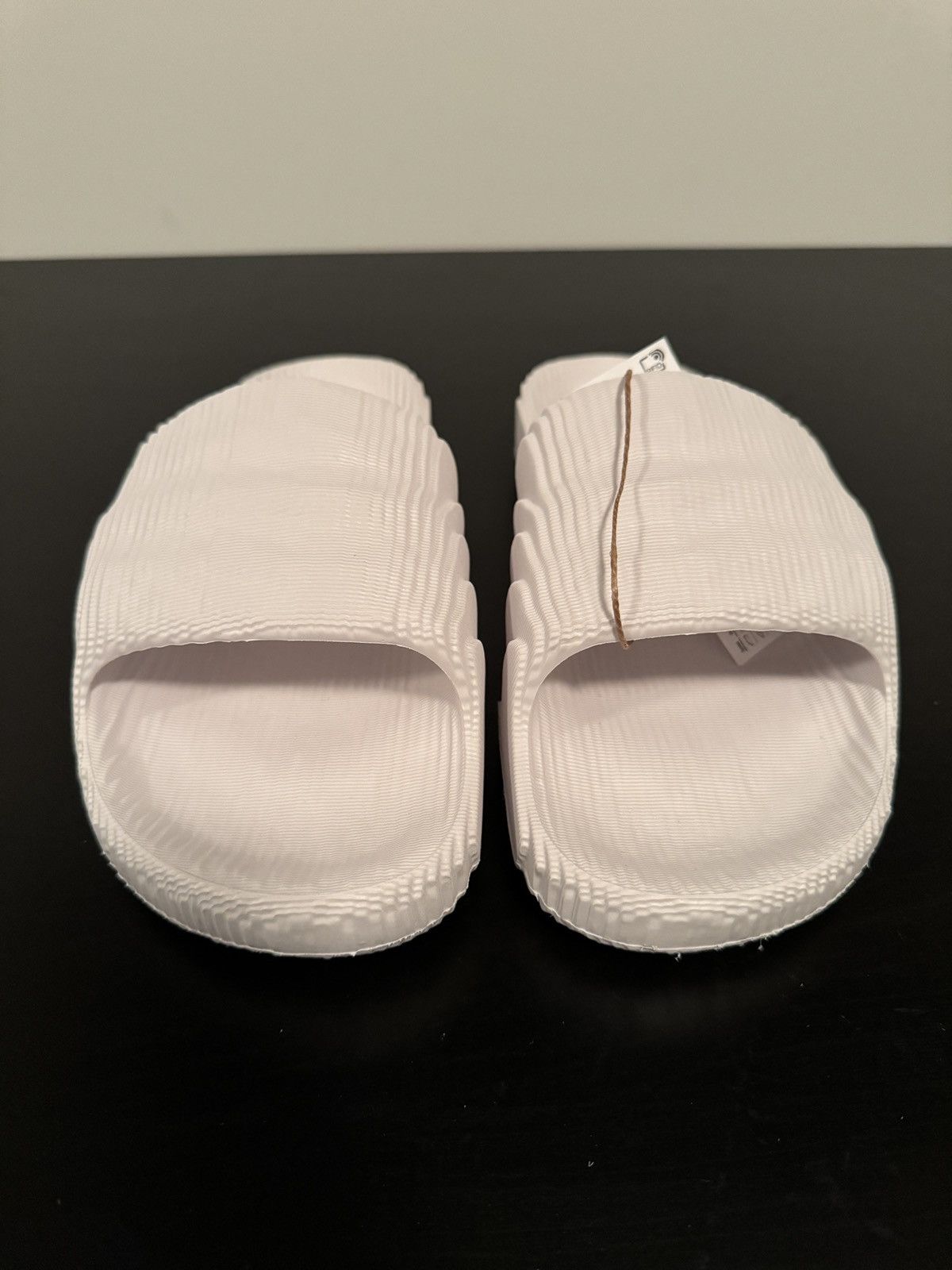 Adidas ADIDAS ADILETTE 22 SLIDES CRYSTAL WHITE Size US 11 / EU 44 - 3 Thumbnail