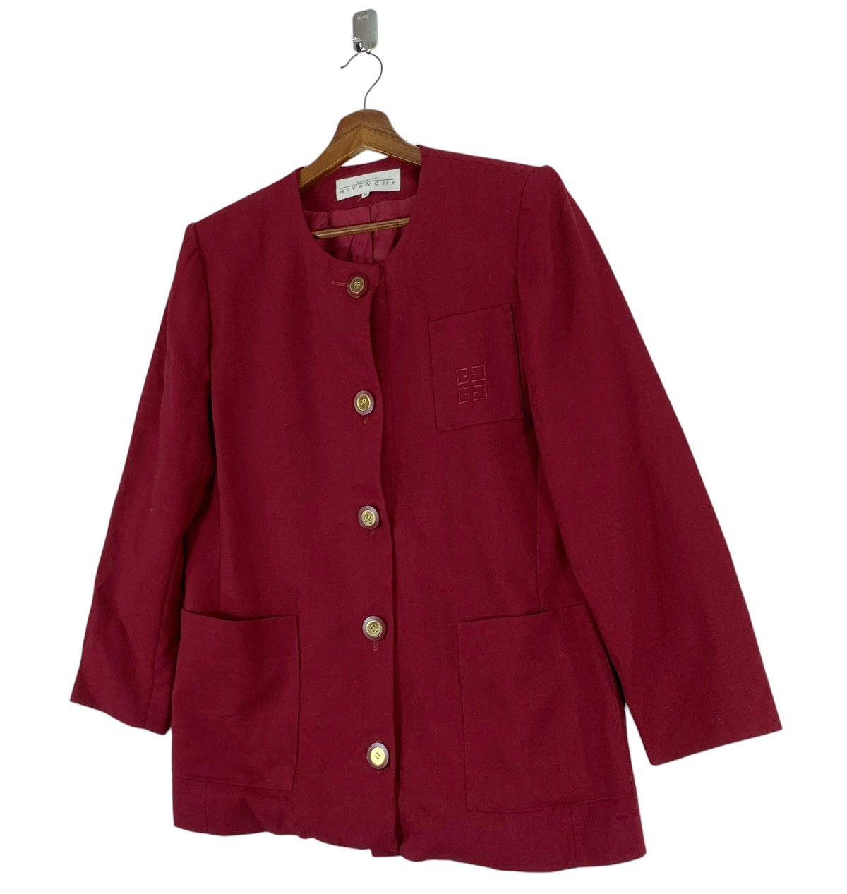Givenchy VINTAGE GIVENCHY GLAMOUR WOMEN BUTTON JACKET Size M / US 6-8 / IT 42-44 - 2 Thumbnail