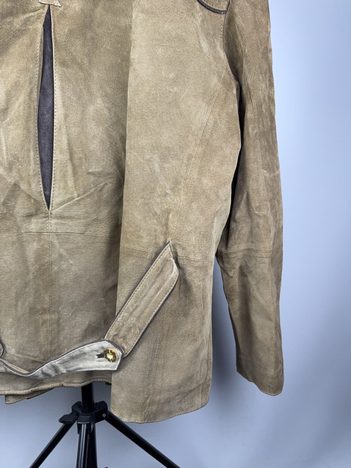 Vintage Vintage 90s Retro Cowboy Western USA XL-XXL Leather Jacket Size US XL / EU 56 / 4 - 19 Thumbnail