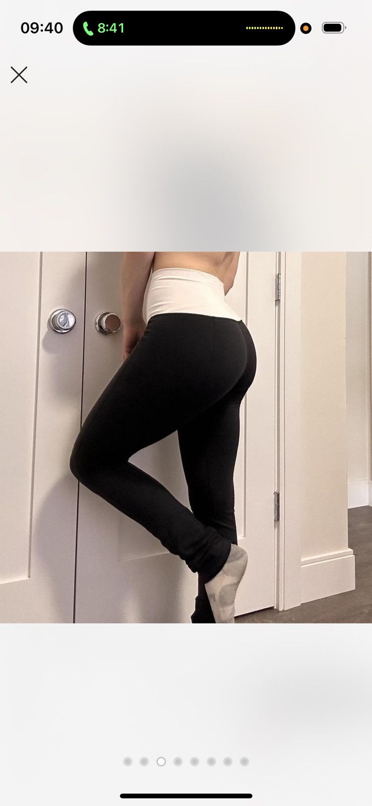 Lululemon Vintage Lululemon Black Leggings with Wide Band! 🤍🖤 Size 28" / US 6 / IT 42 - 2 Thumbnail