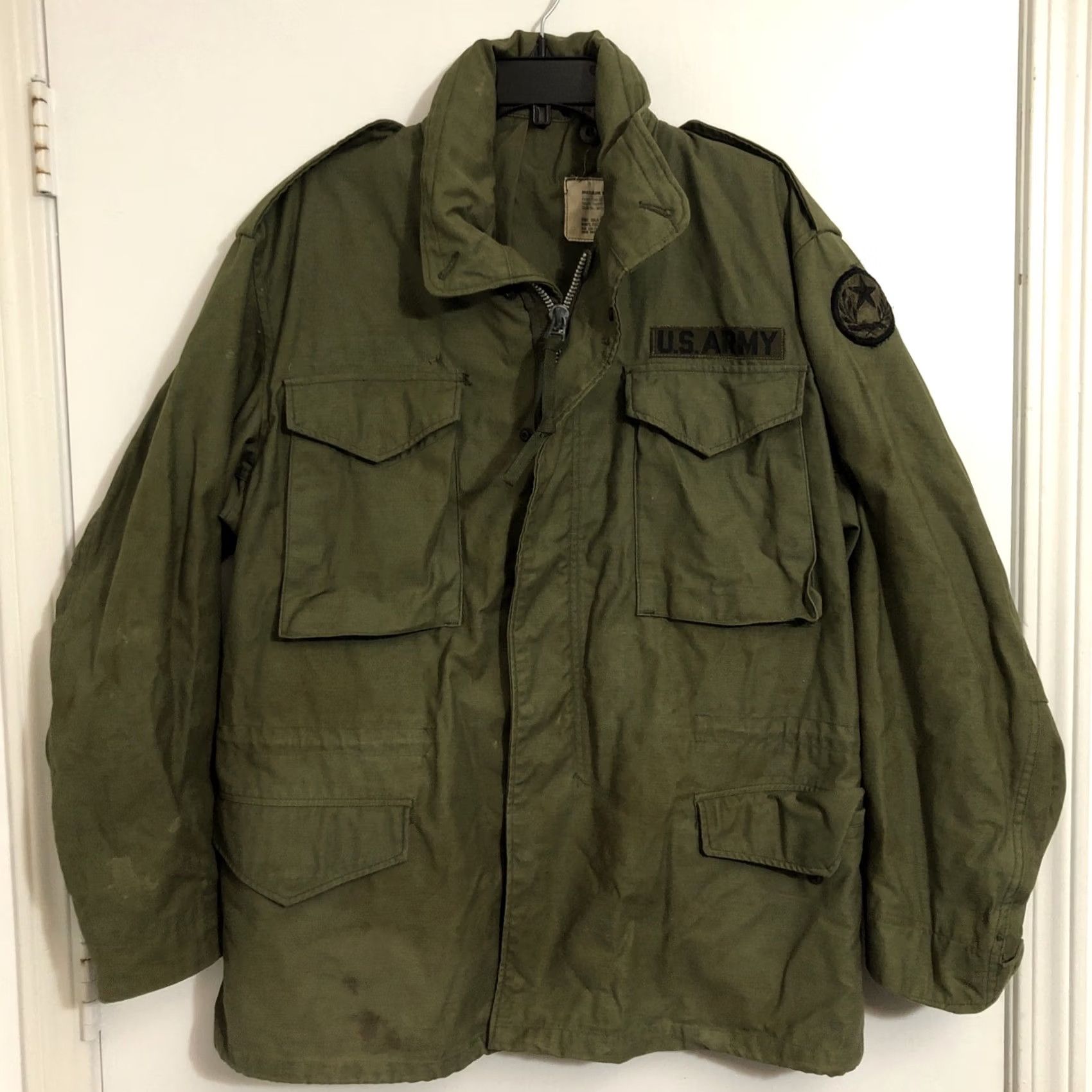 Vintage VINTAGE M-65 Field Jacket US Military Green 31” Jacket Regular Size M Men WWII Vietnam Army Size US M / EU 48-50 / 2 - 2 Thumbnail