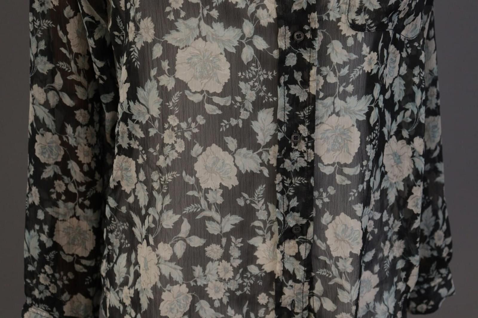 Denim & Supply Ralph Lauren Denim & Supply Ralph Lauren Balck Floral Shirt Size S Size S / US 4 / IT 40 - 6 Thumbnail